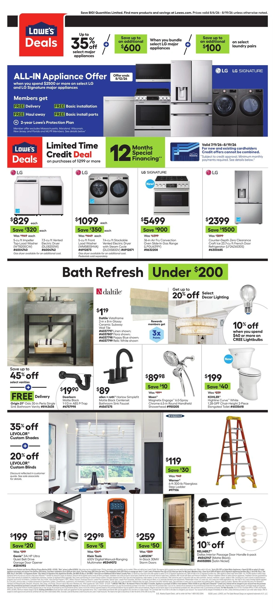Lowe's flyer page 2