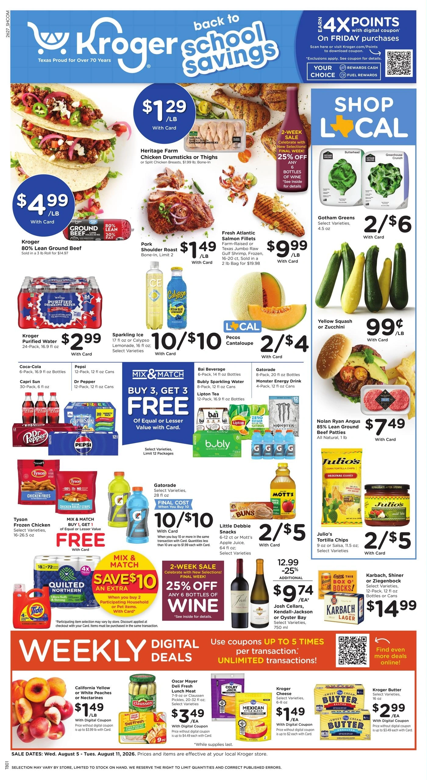 Kroger flyer page 1