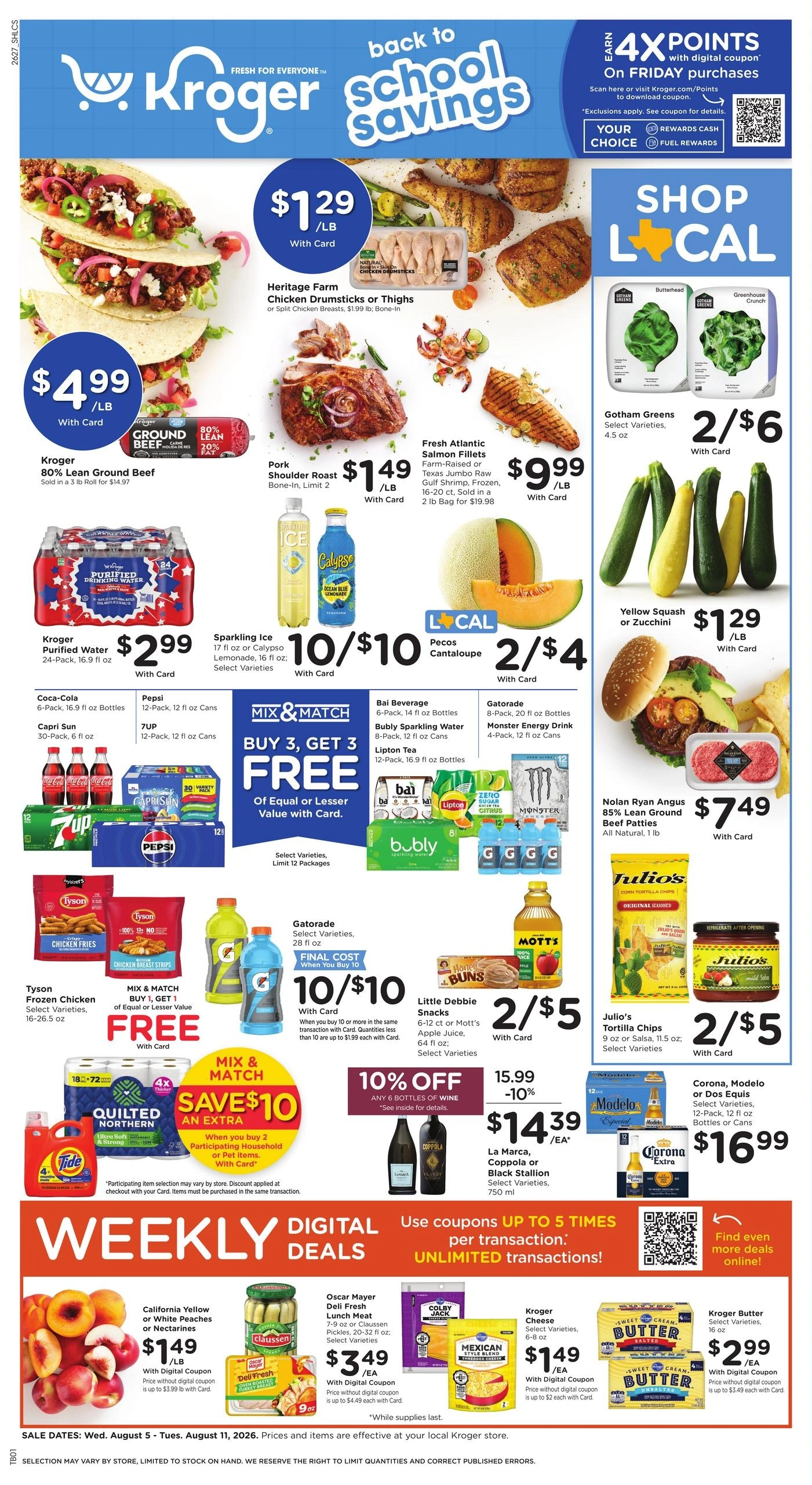 Kroger flyer page 1