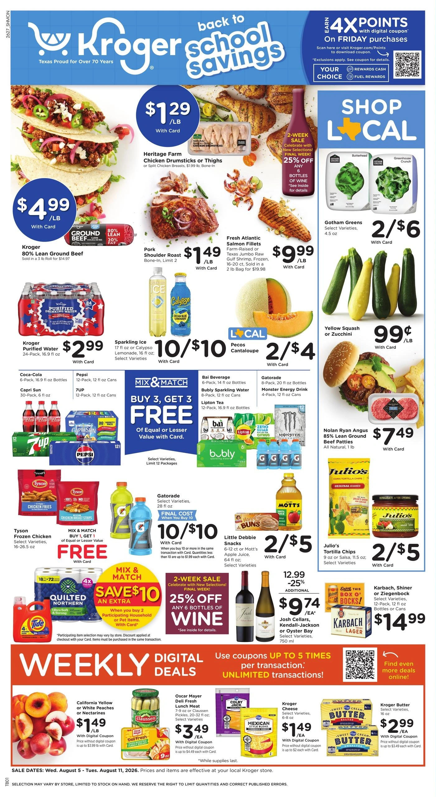 Kroger flyer page 1