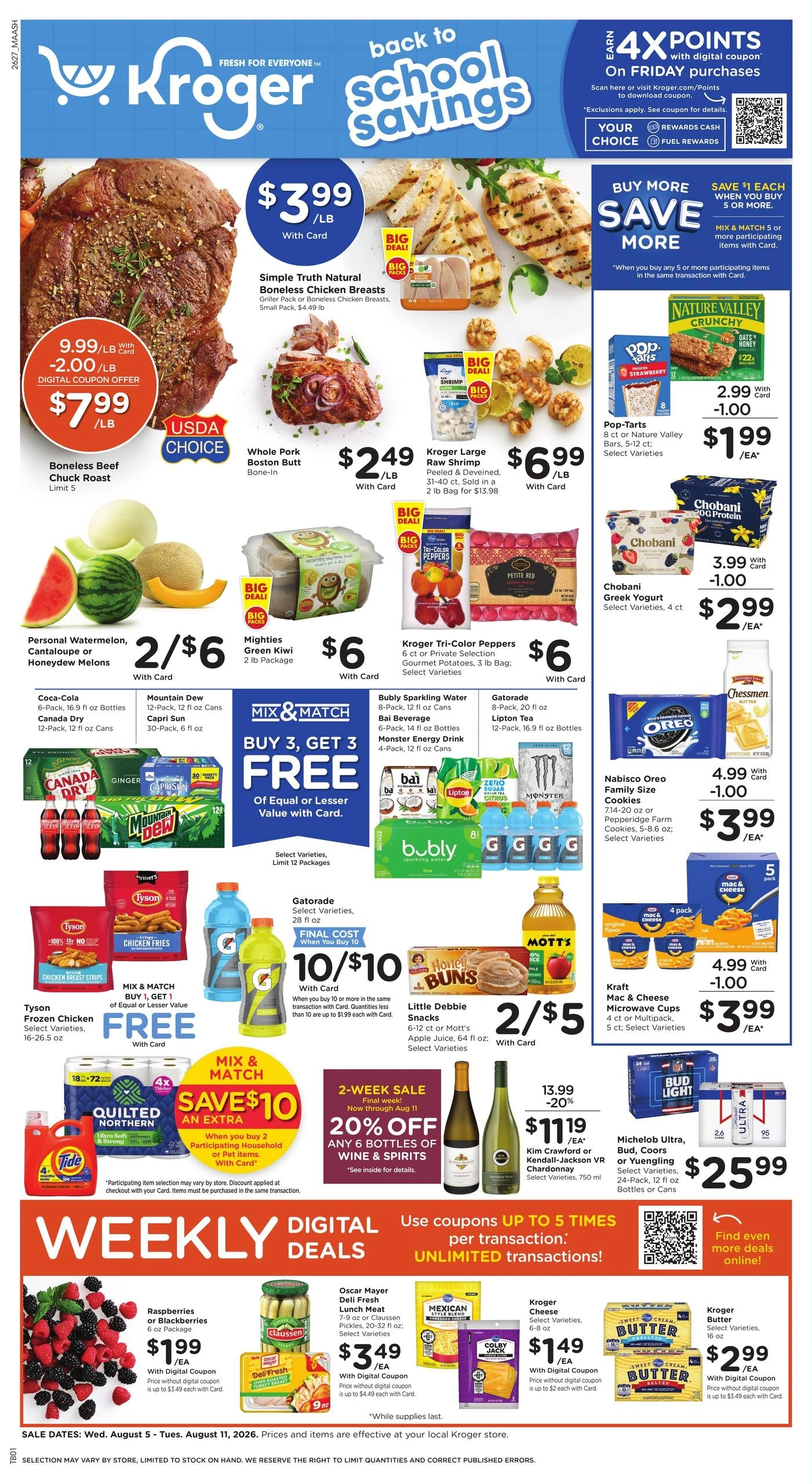 Kroger flyer page 1