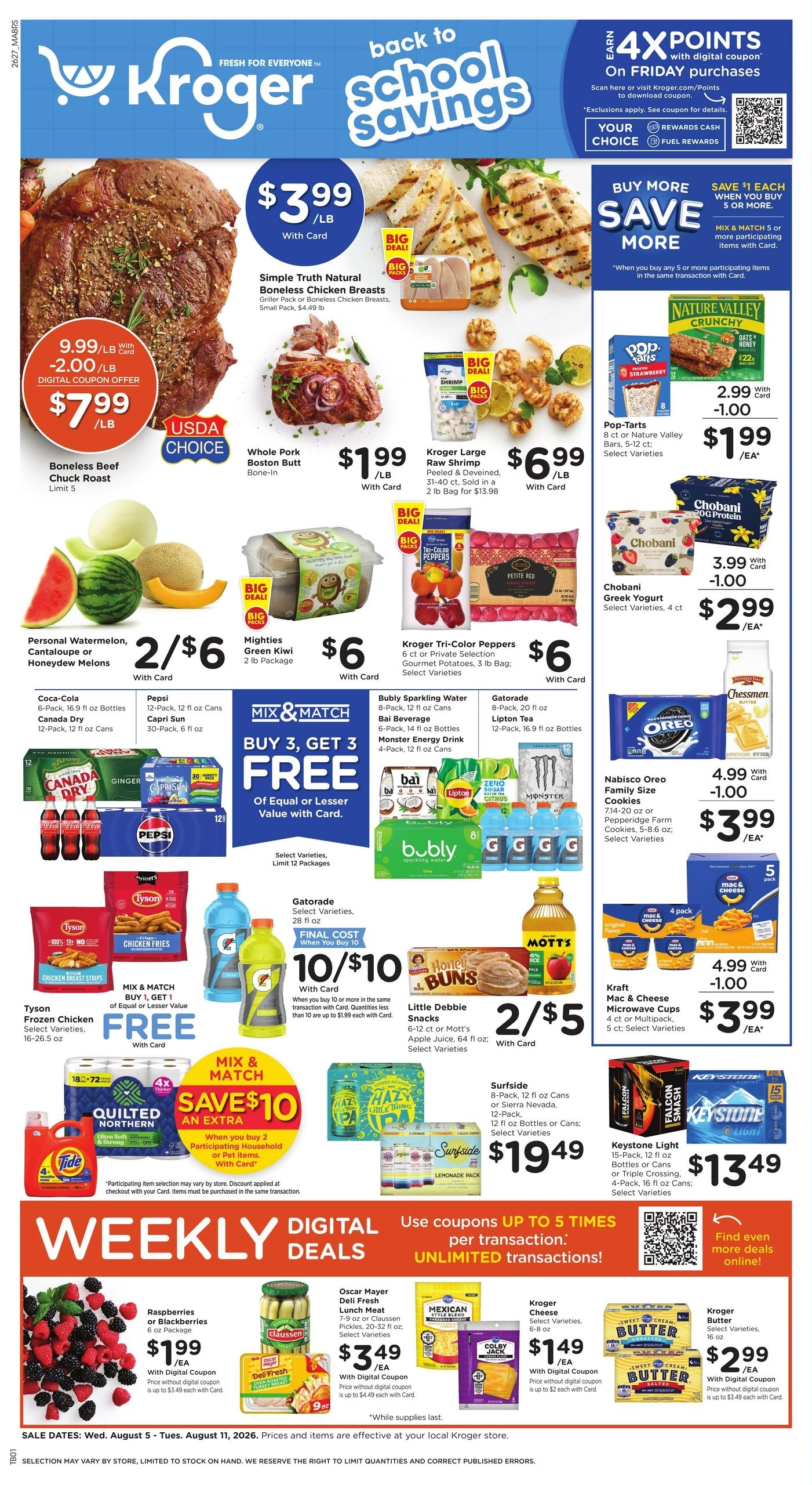 Kroger flyer page 1
