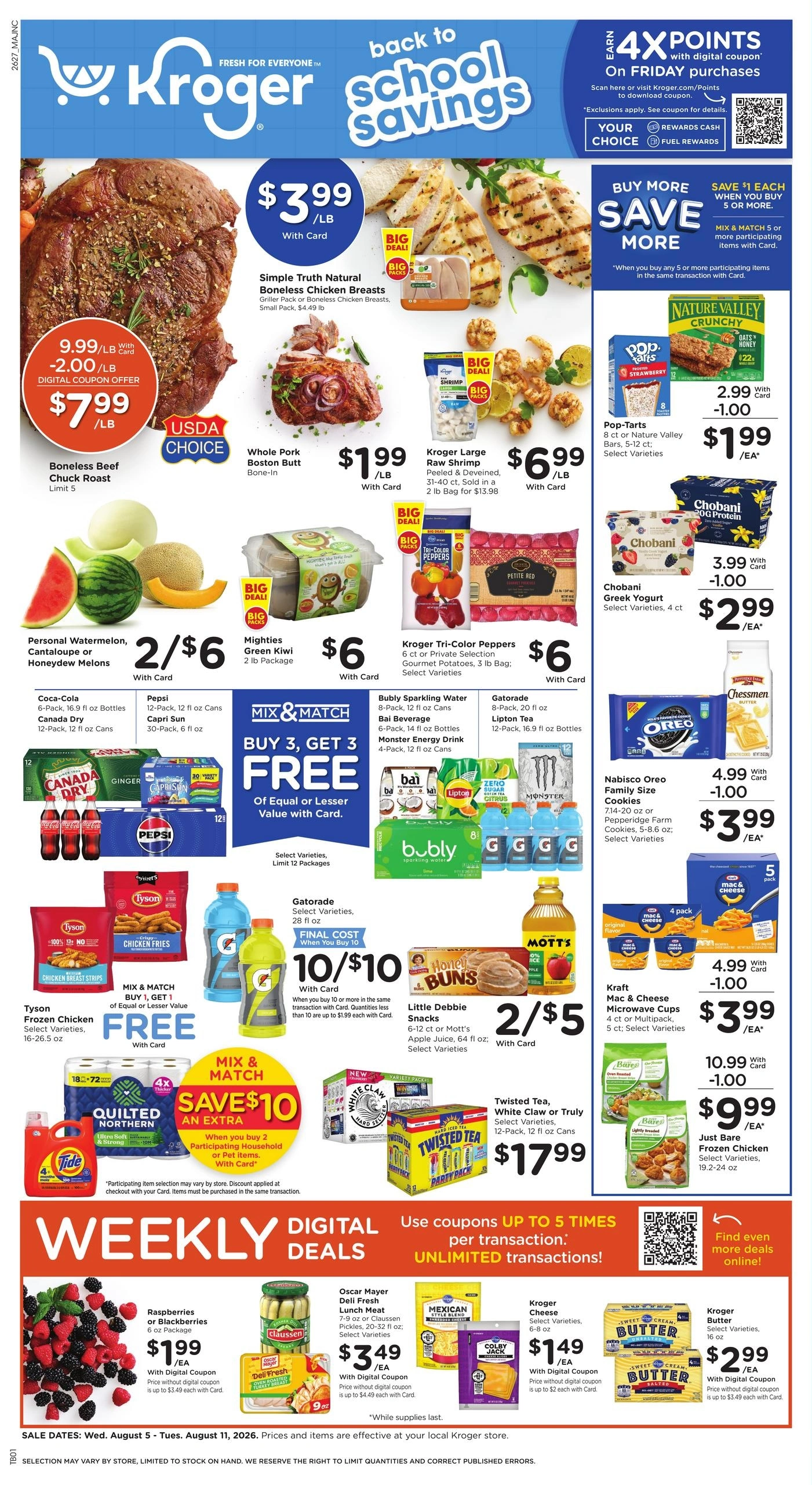 Kroger flyer page 1