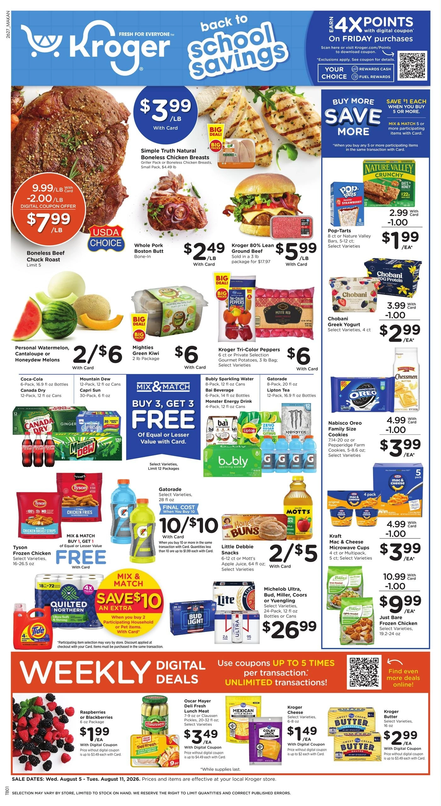 Kroger flyer page 1