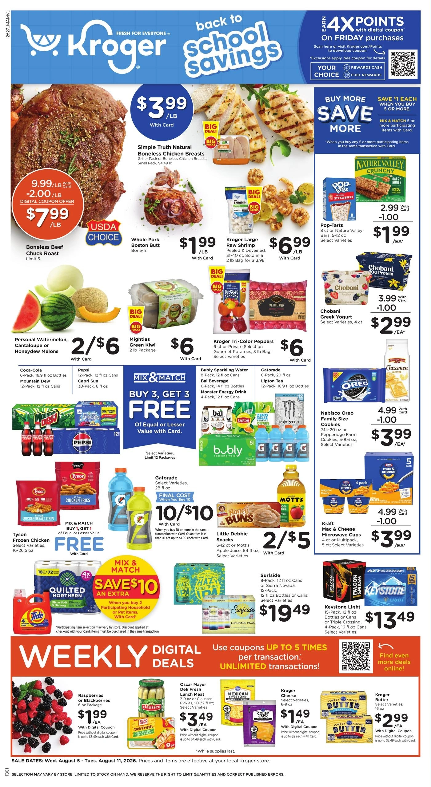 Kroger flyer page 1
