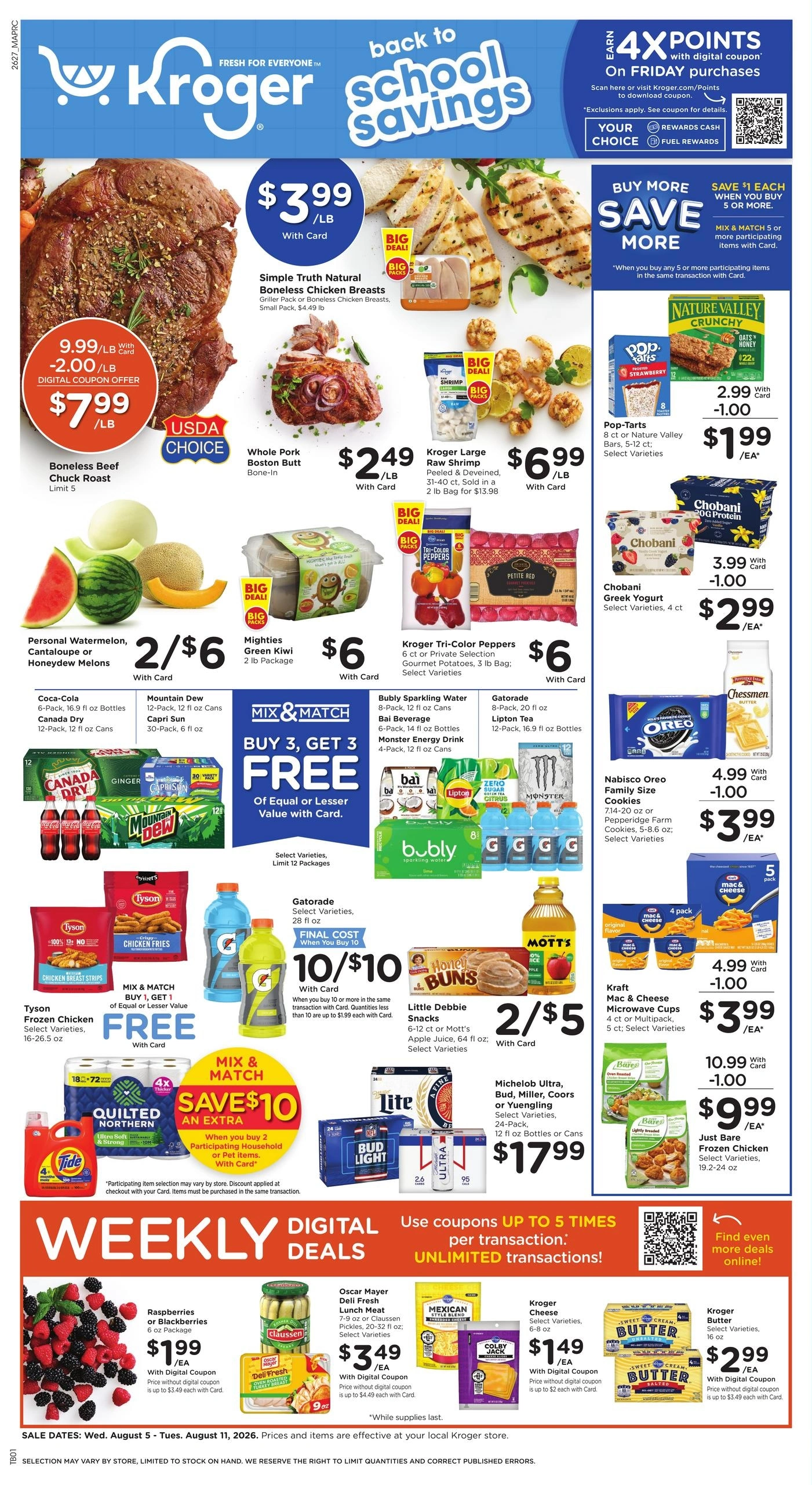 Kroger flyer page 1