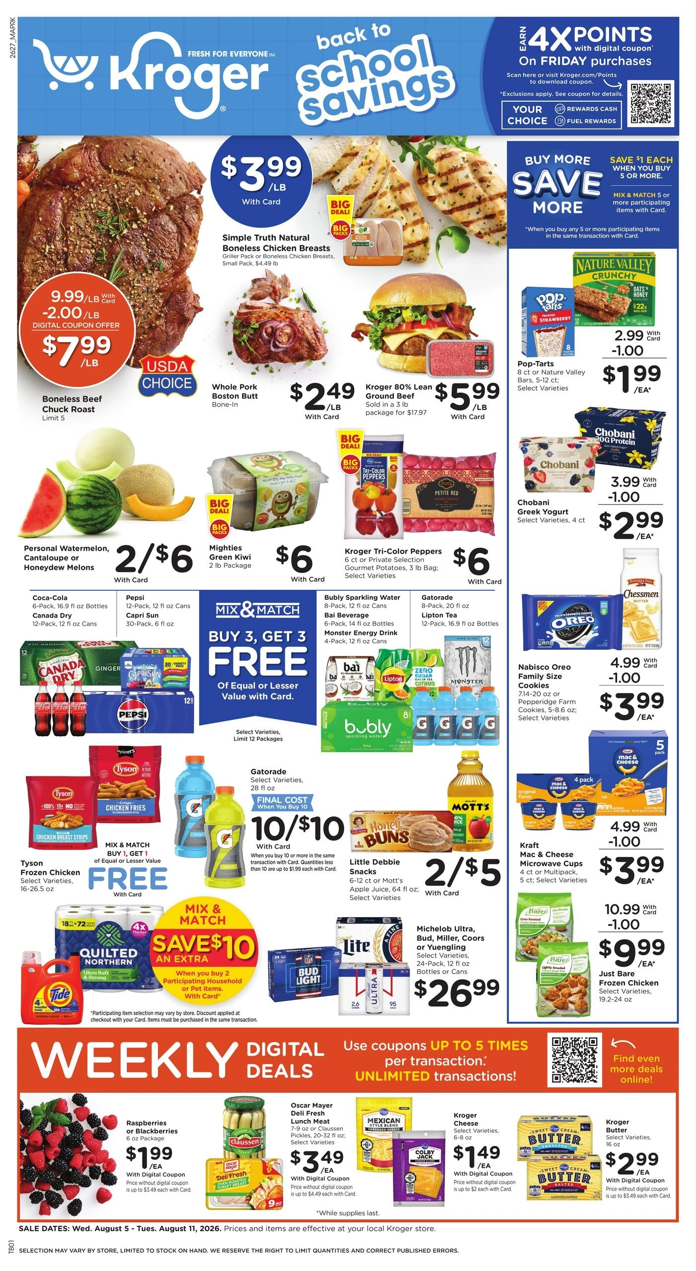 Kroger flyer page 1