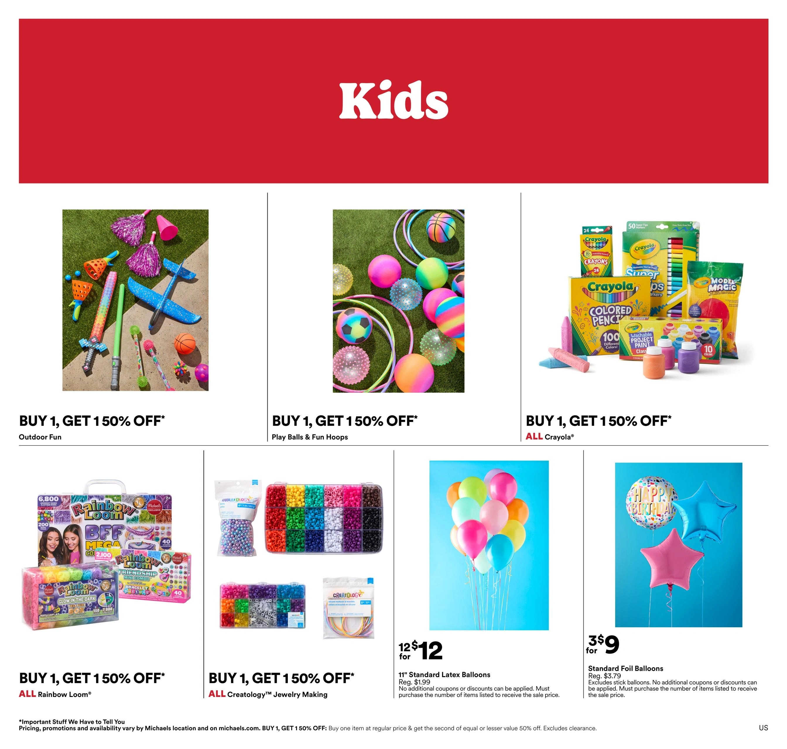 Michaels USA flyer page 4