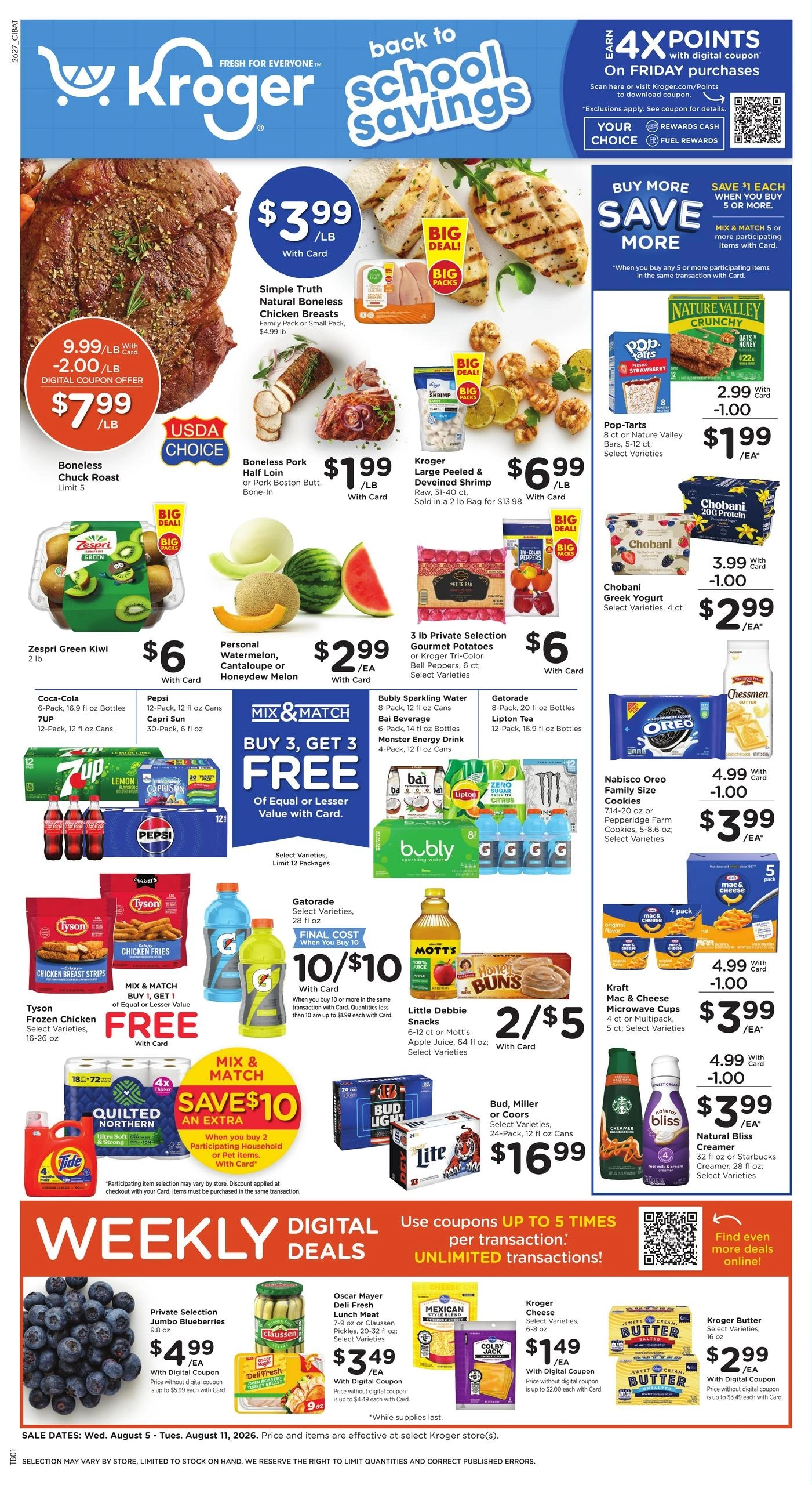 Kroger flyer page 1
