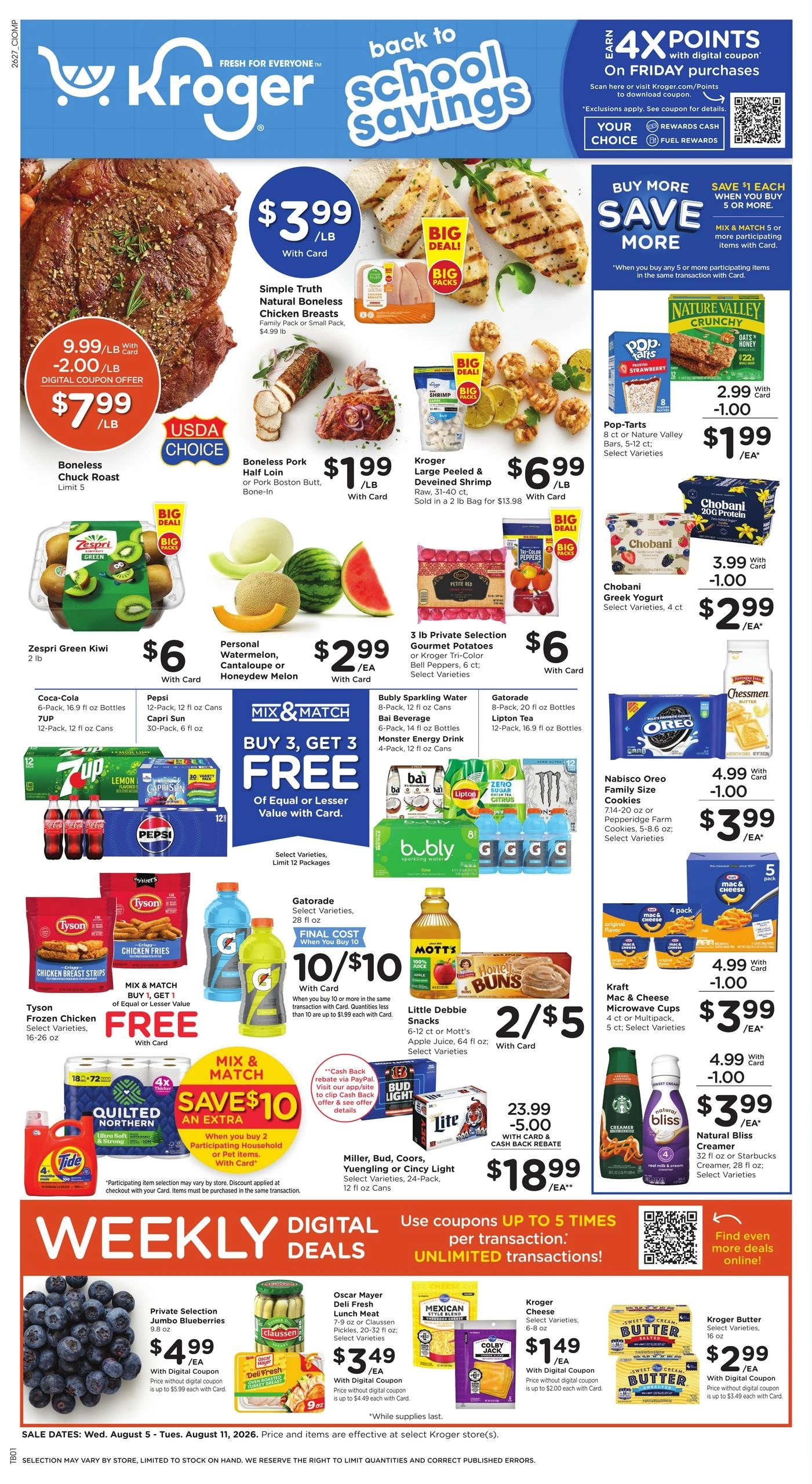 Kroger flyer page 1