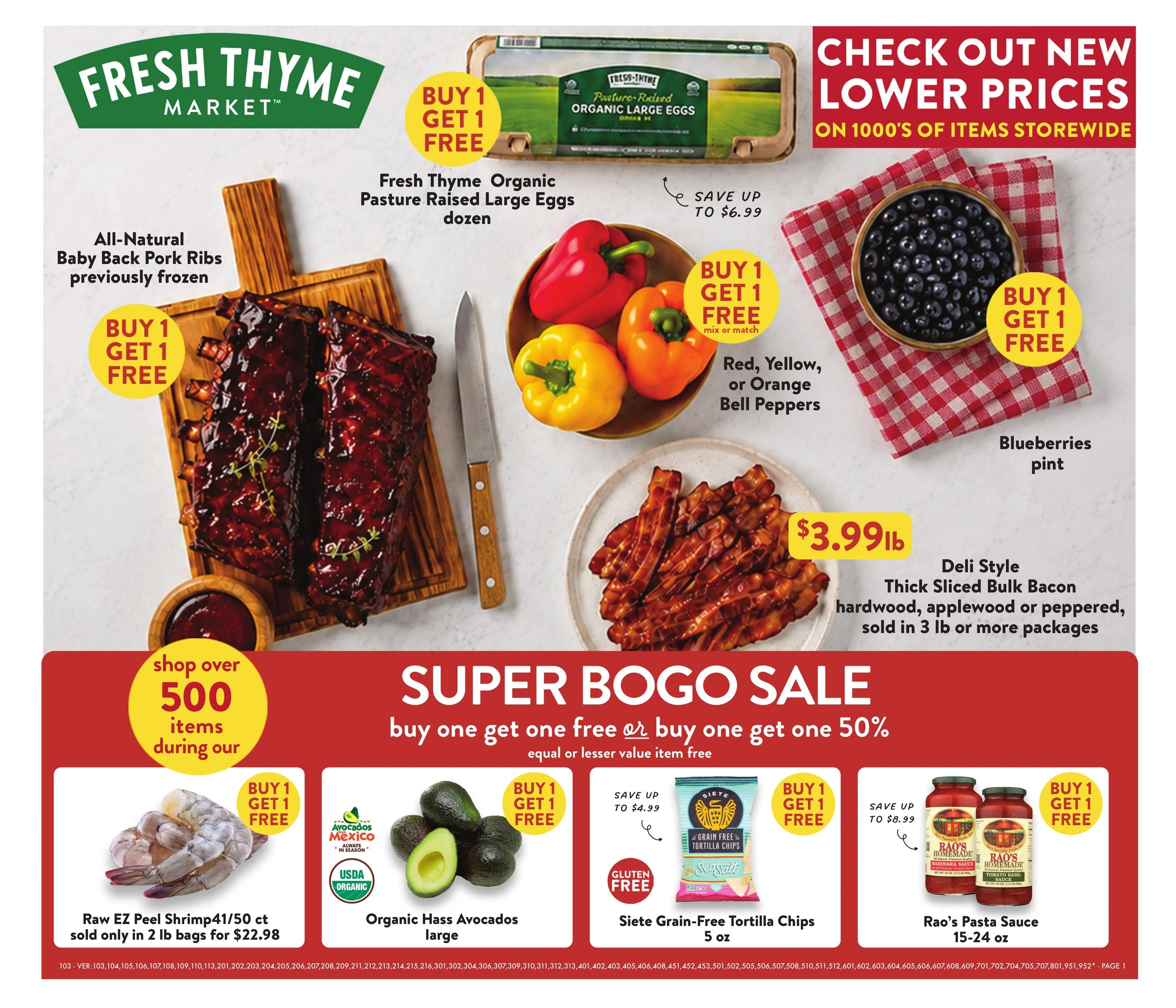 Fresh Thyme Market flyer page 2