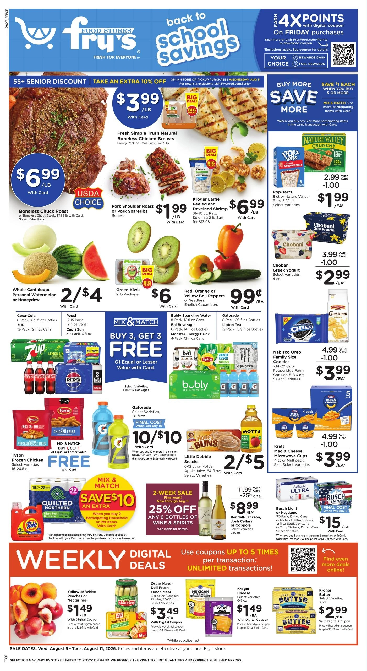 Fry's Food Stores flyer page 1