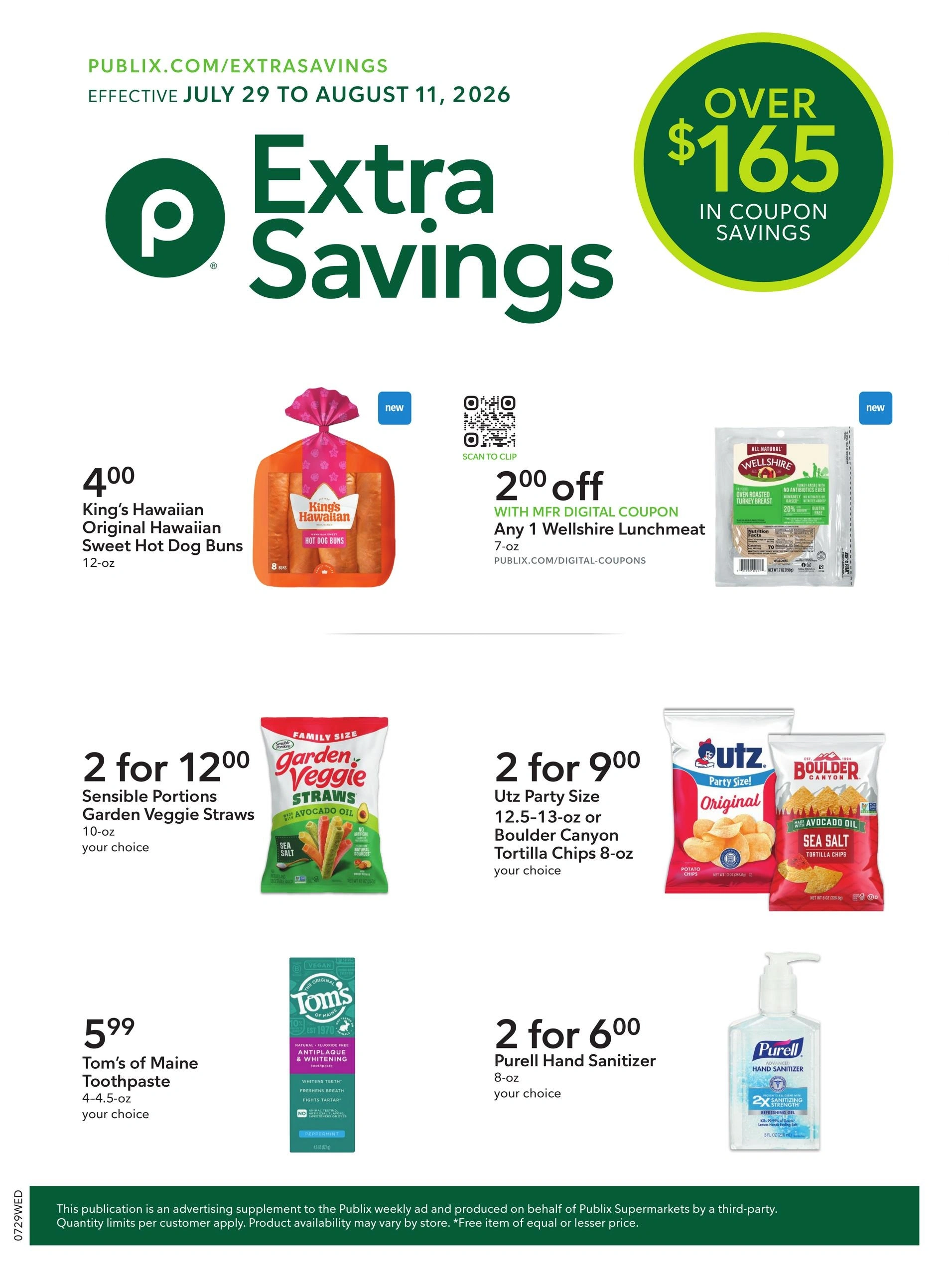 Publix flyer page 1