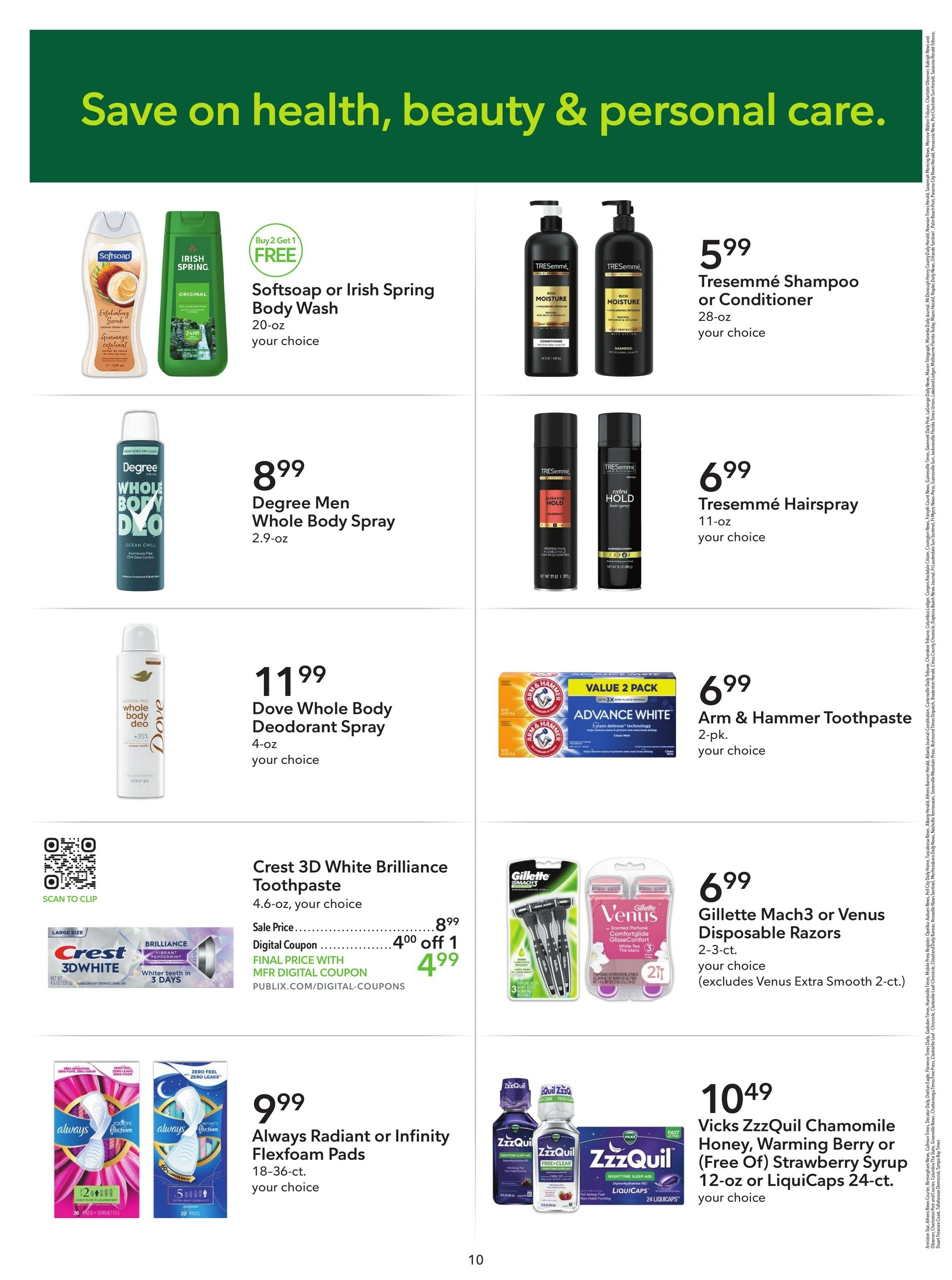 Publix flyer page 10