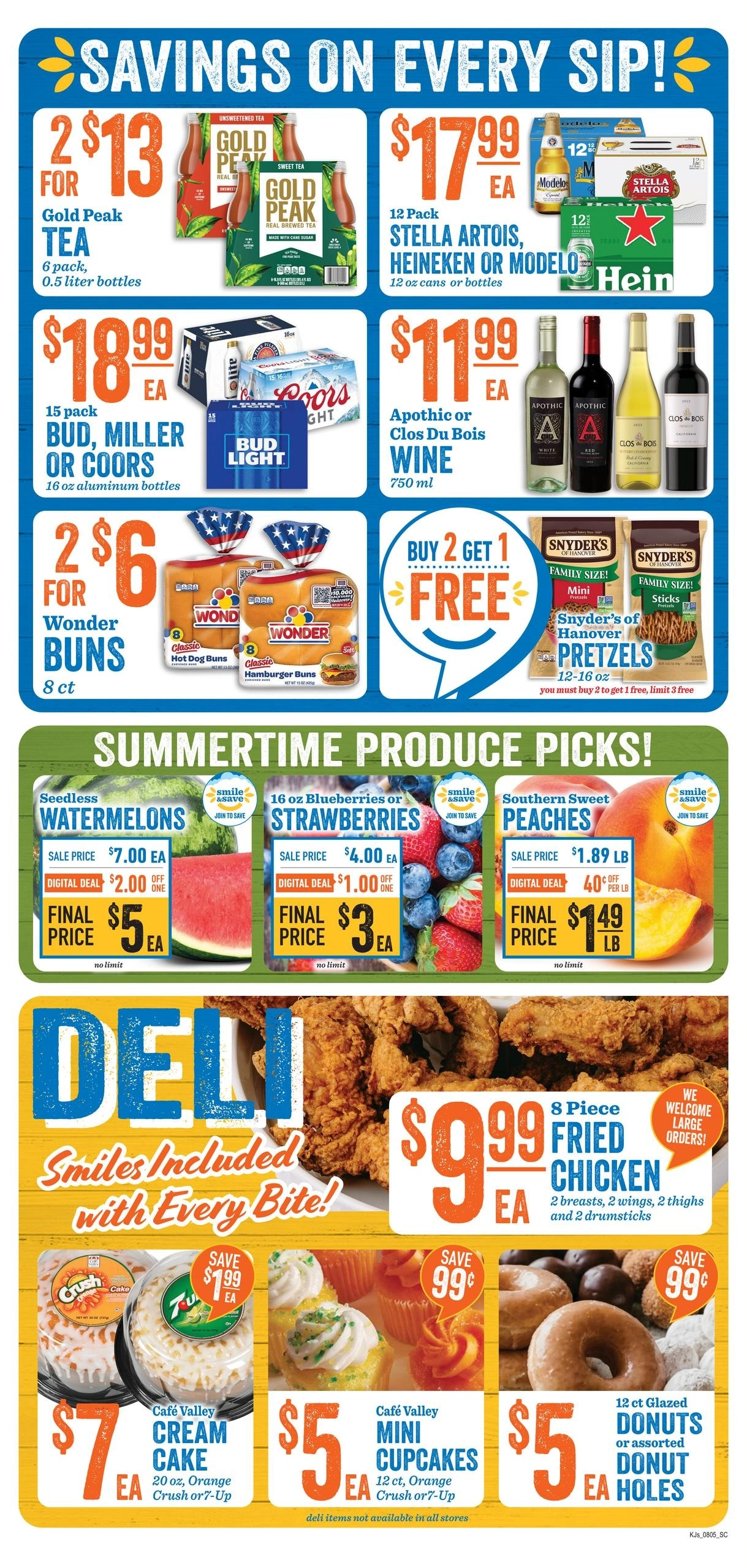 Kj’s Market flyer page 3