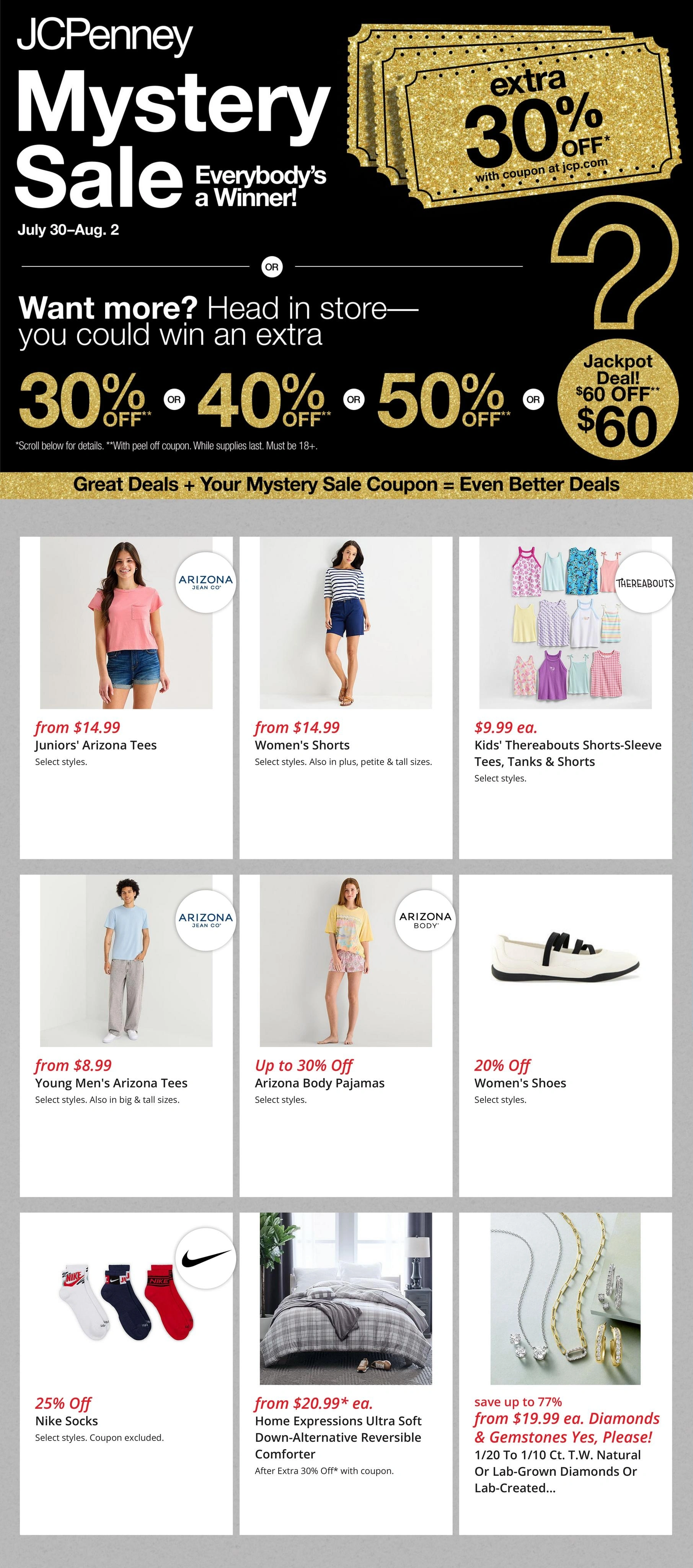 JCPenney flyer page 1