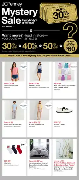 JCPenney Store Ads