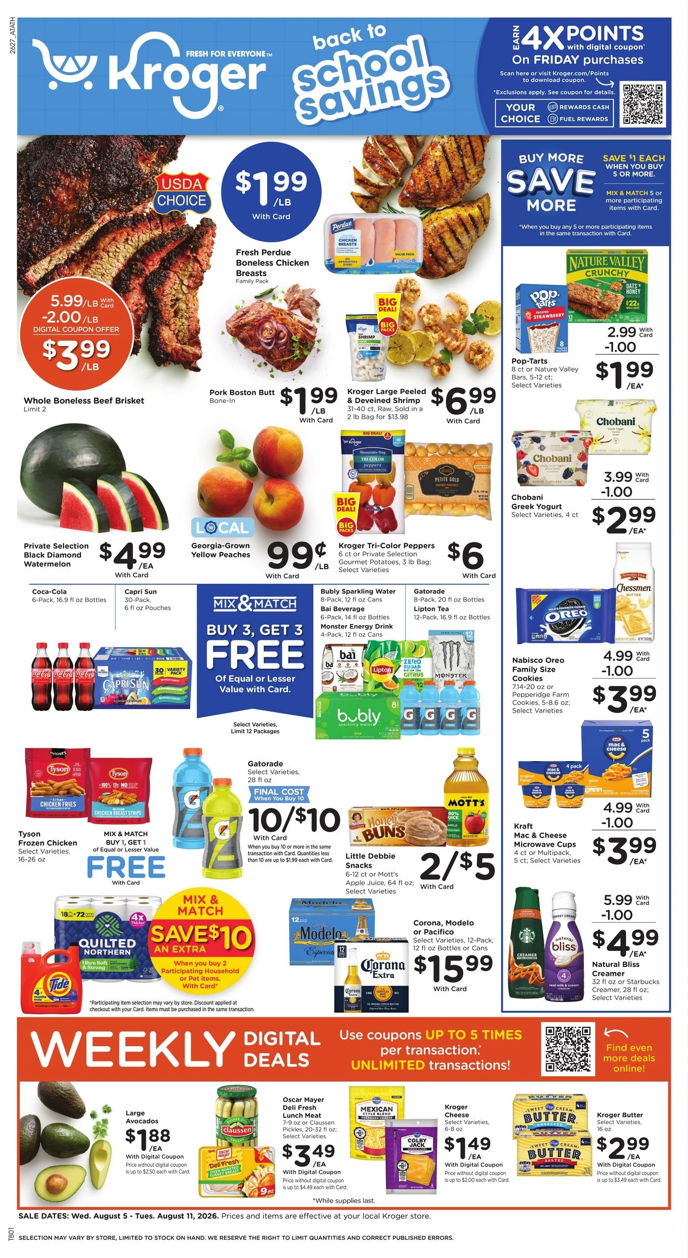 Kroger flyer page 1