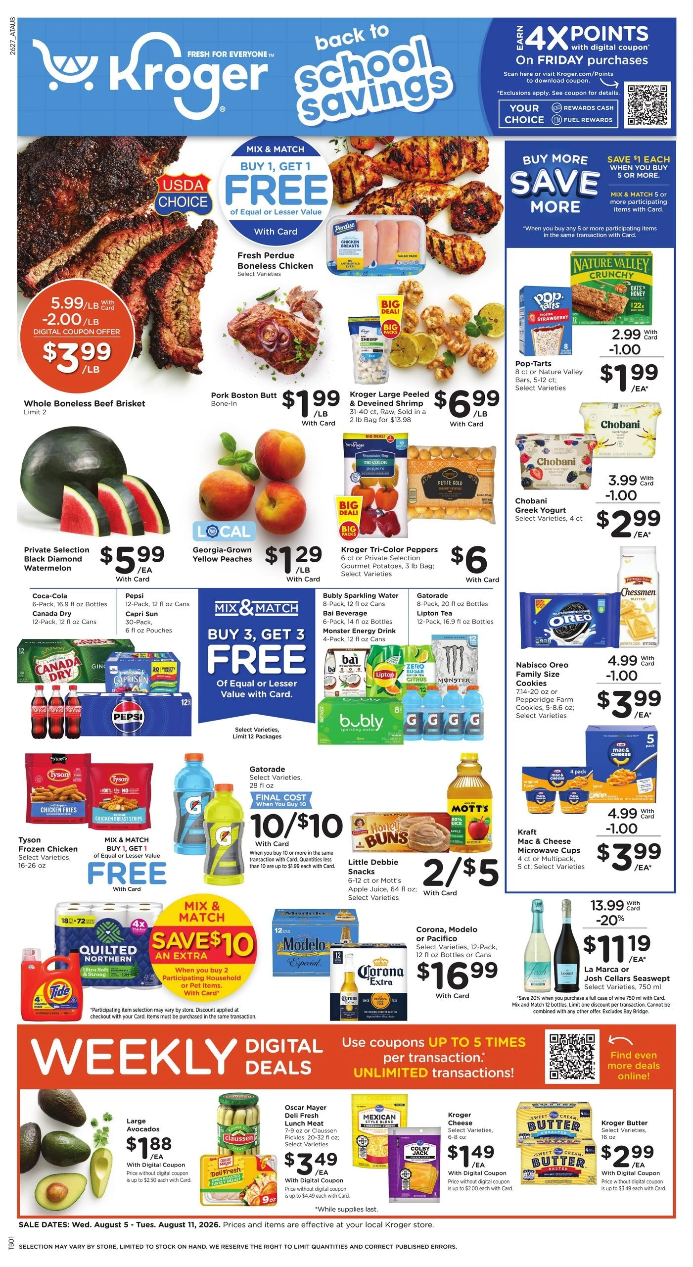 Kroger flyer page 1