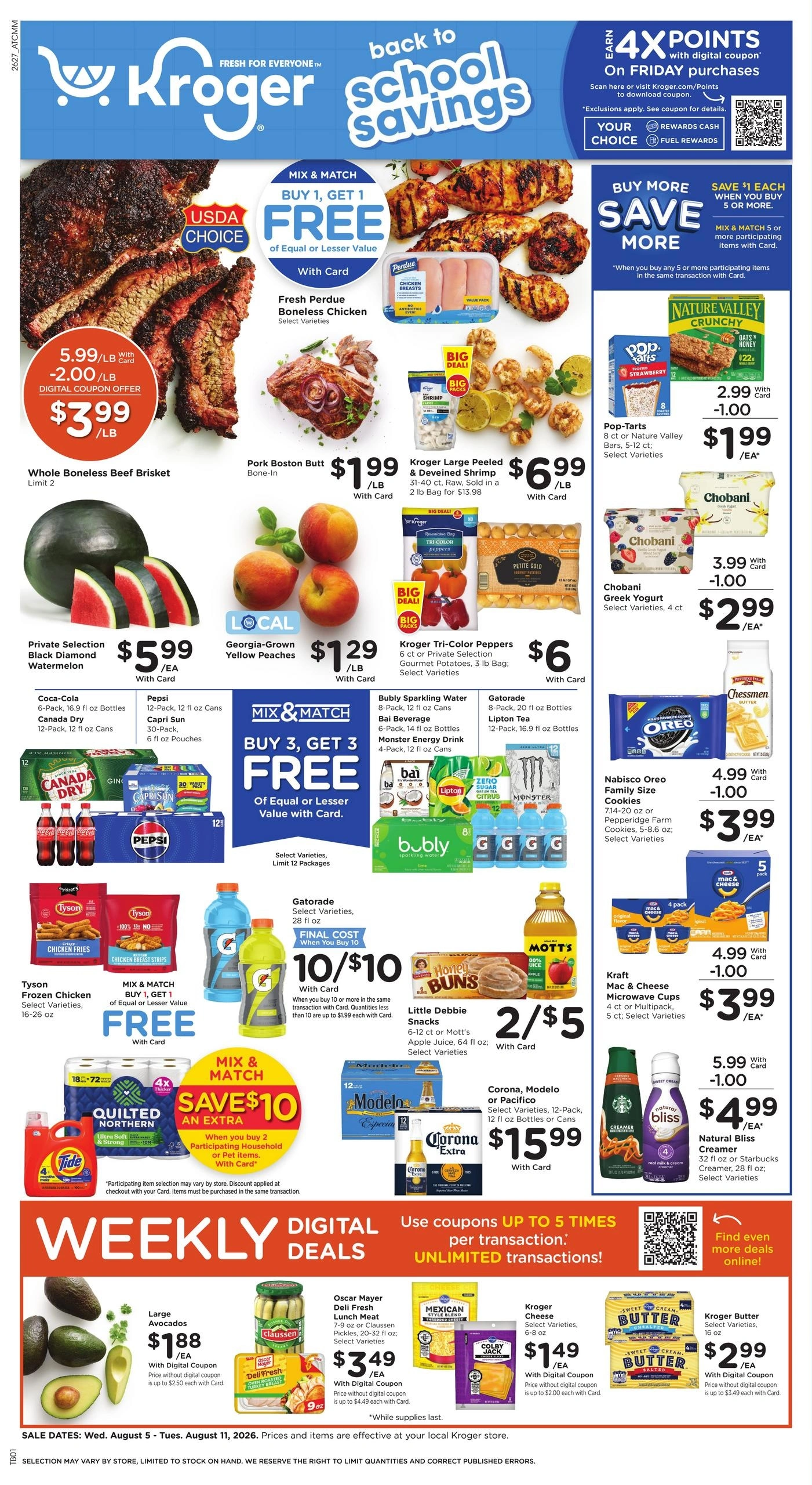 Kroger flyer page 1