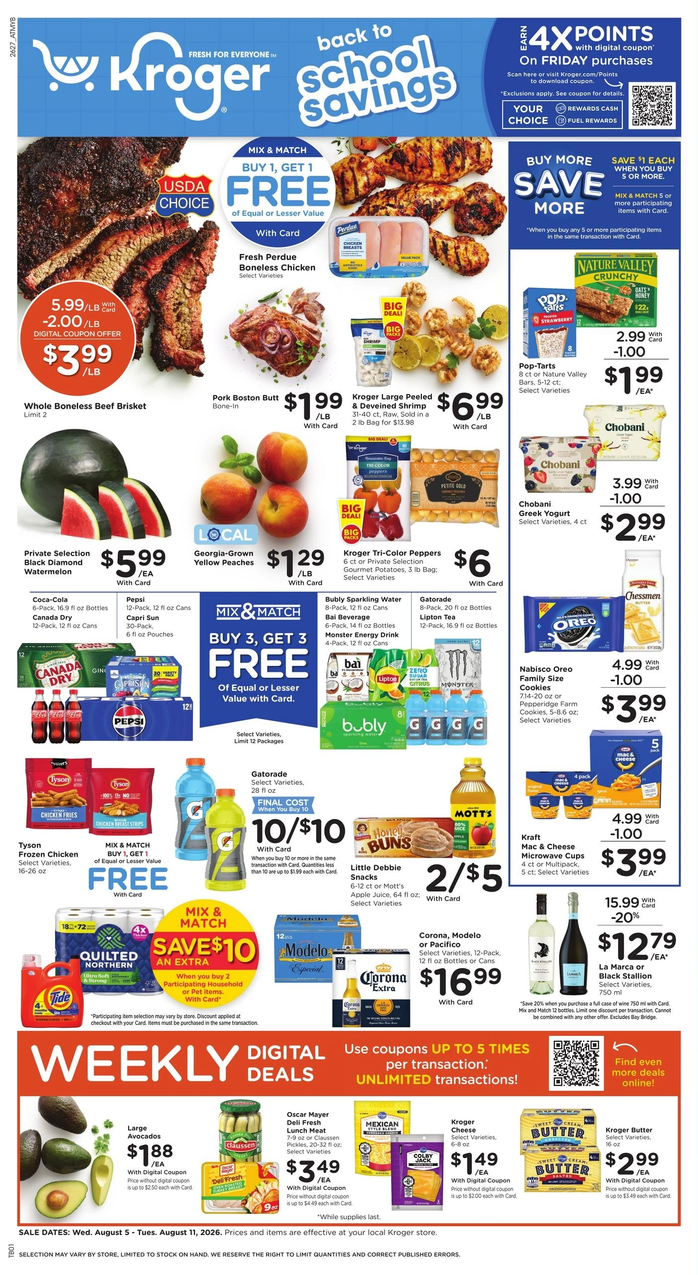 Kroger flyer page 1