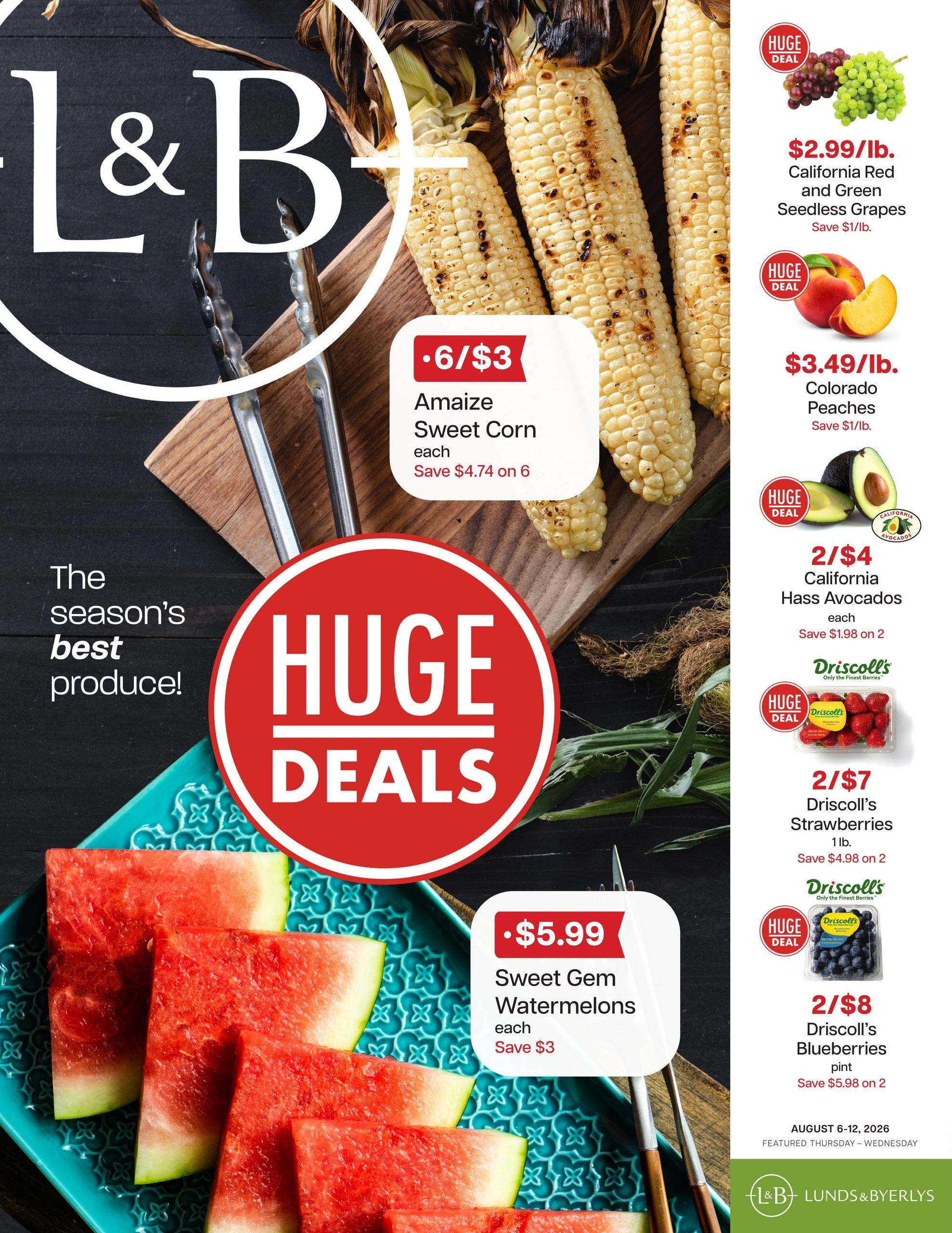 Lunds & Byerlys flyer page 1