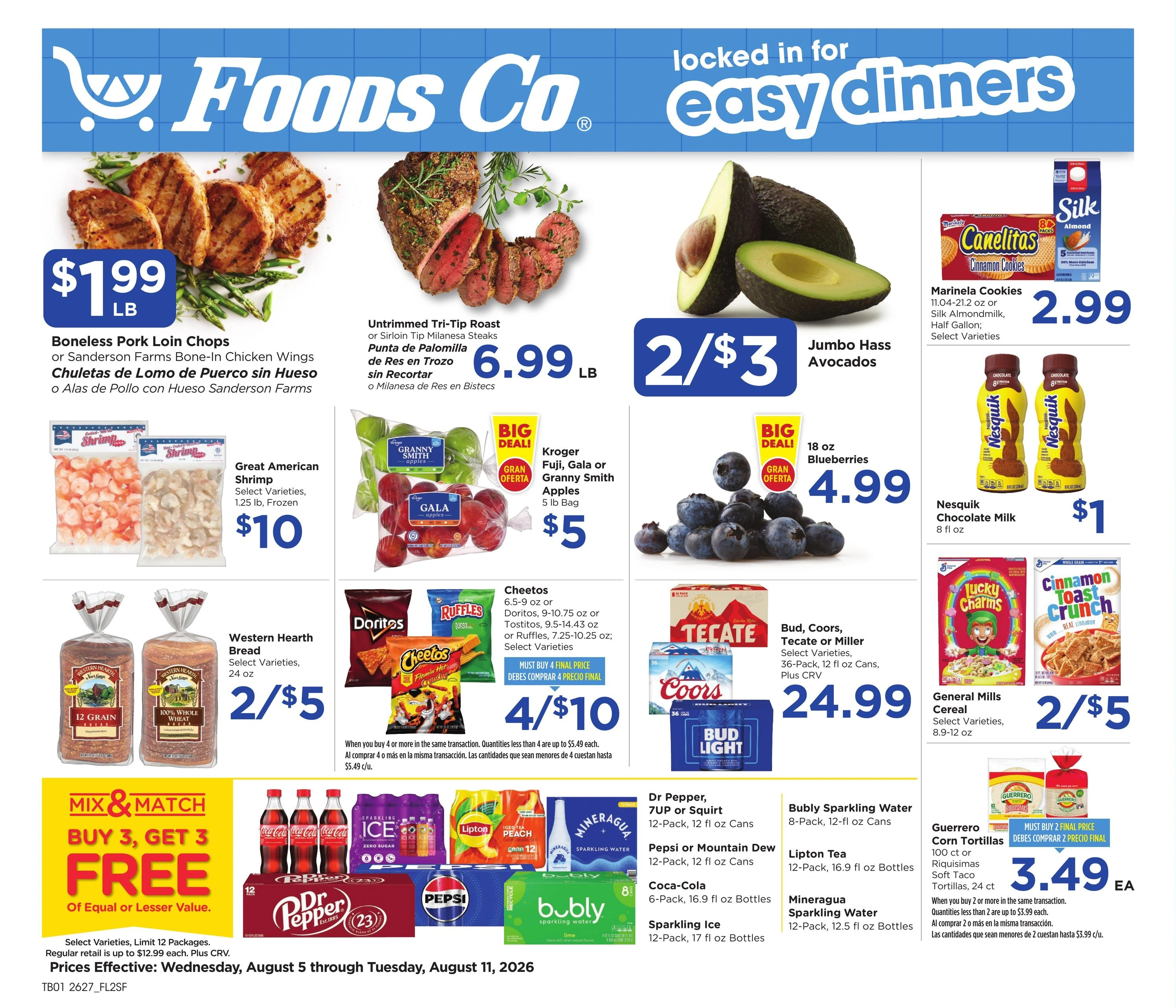 Foods Co flyer page 1