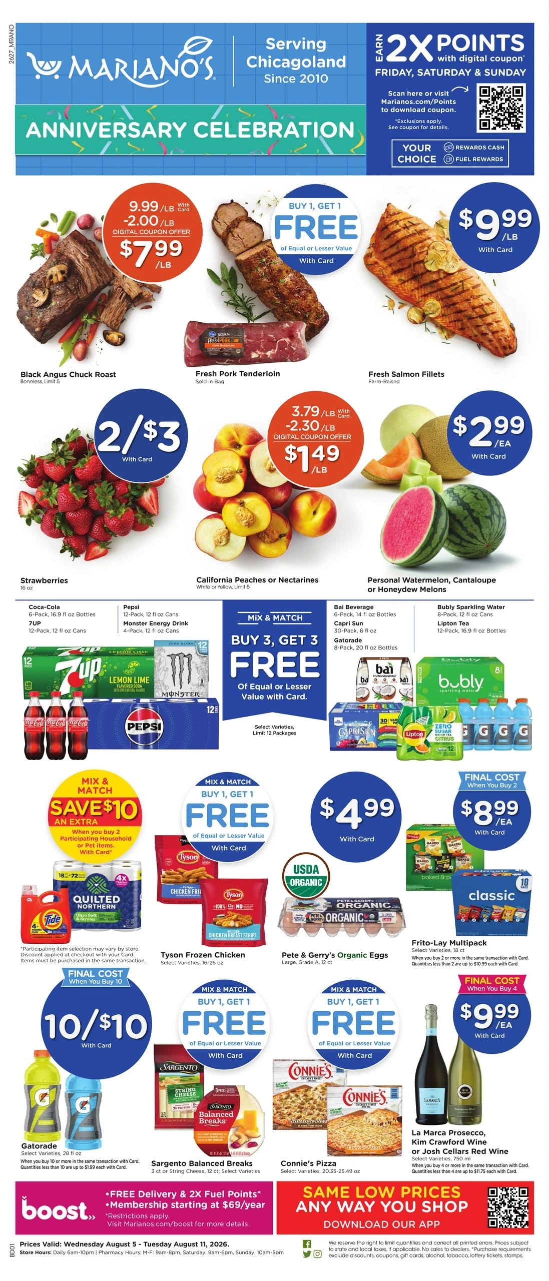 Mariano's flyer page 1