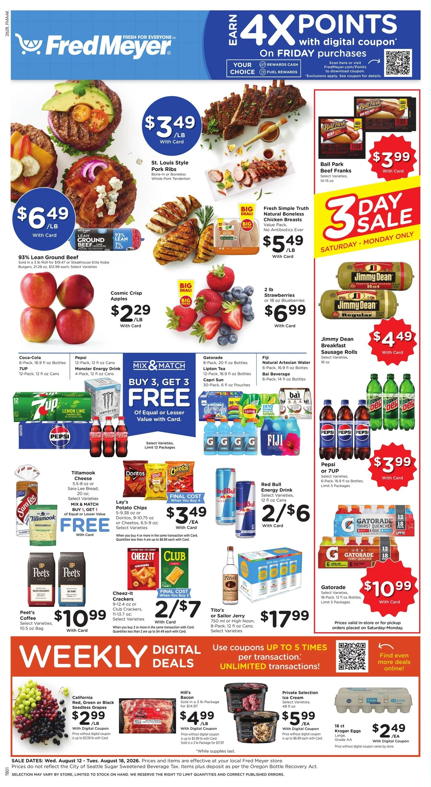 Fred Meyer flyer page 1