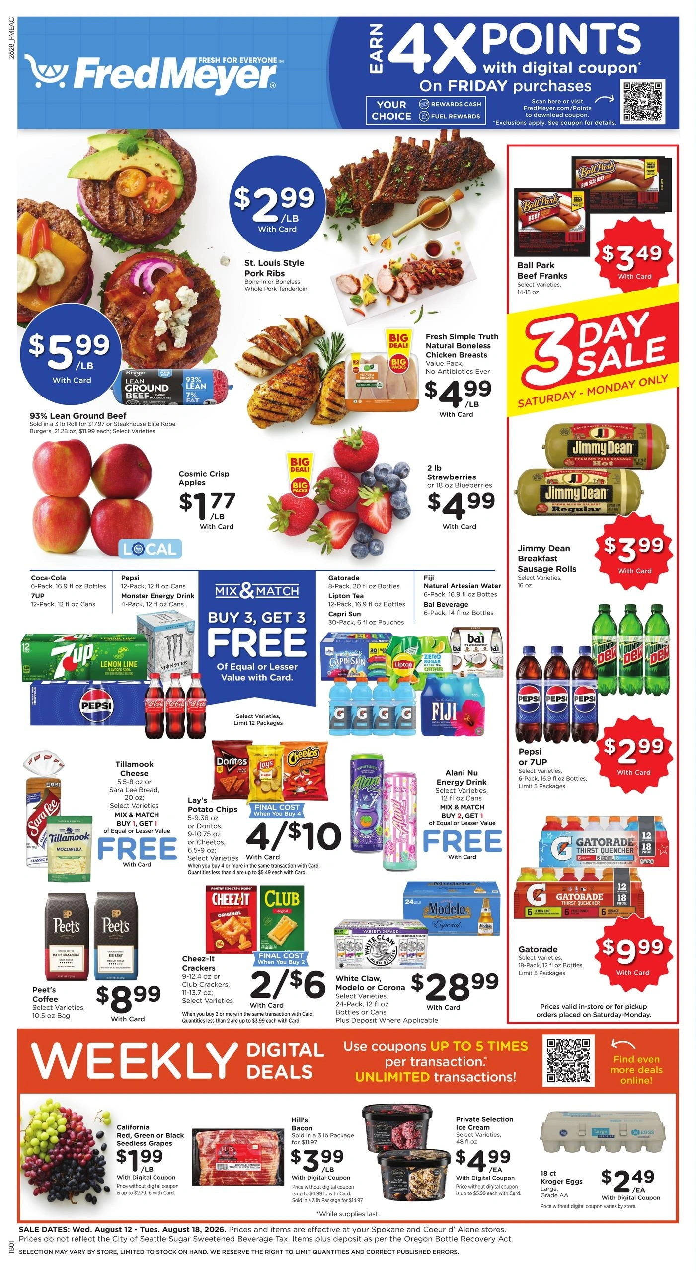 Fred Meyer flyer page 1
