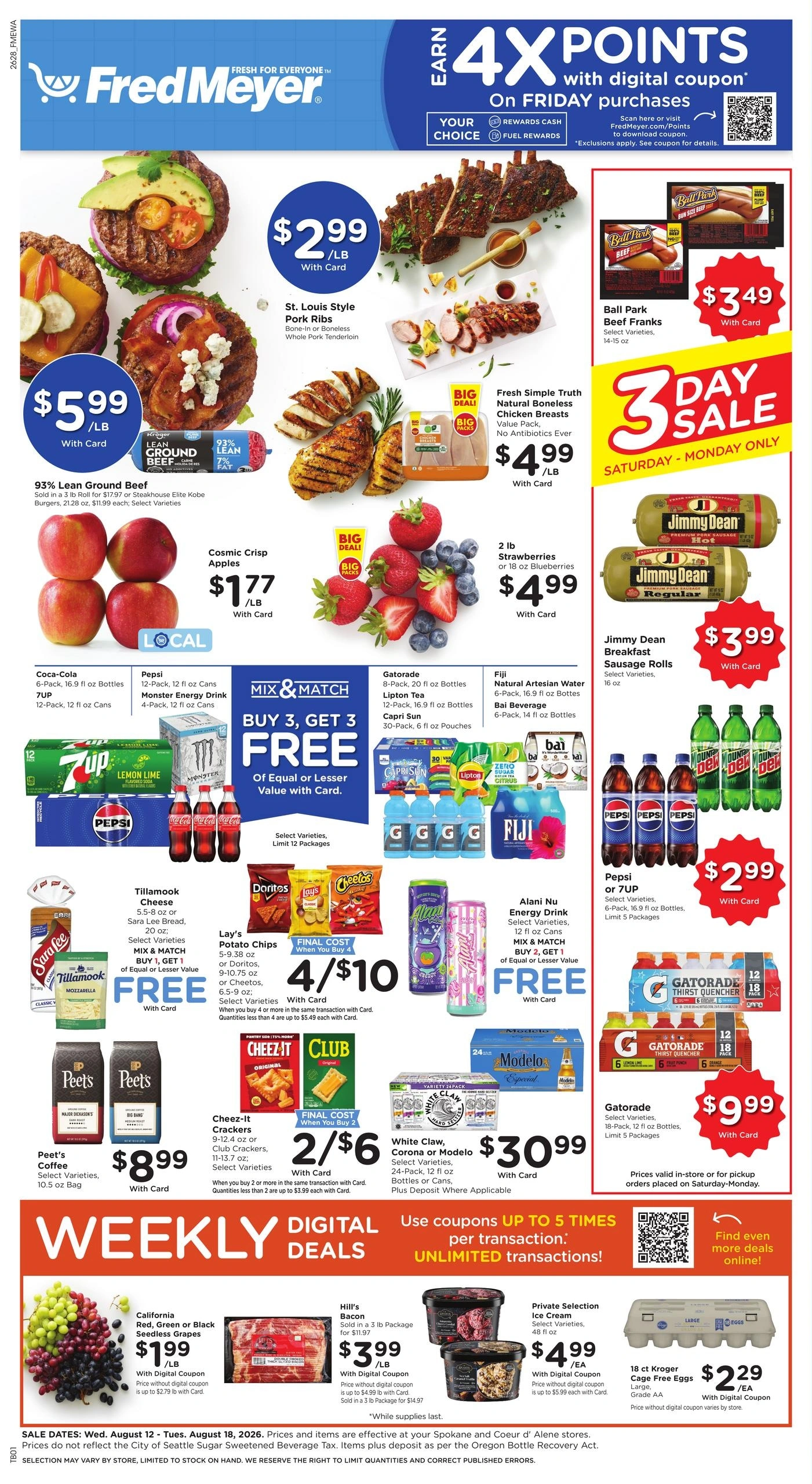 Fred Meyer flyer page 1