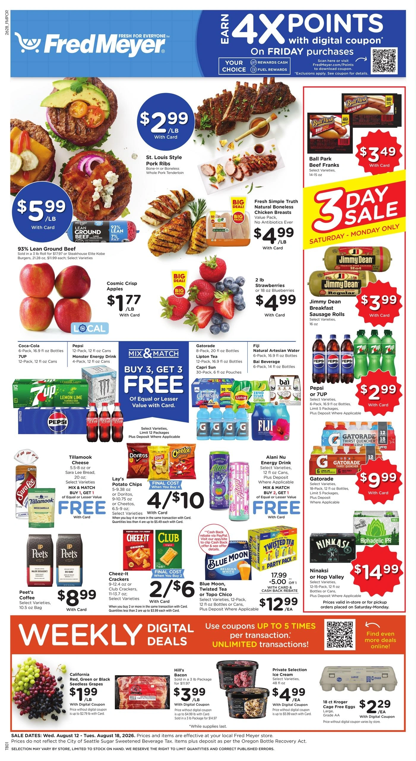 Fred Meyer flyer page 1