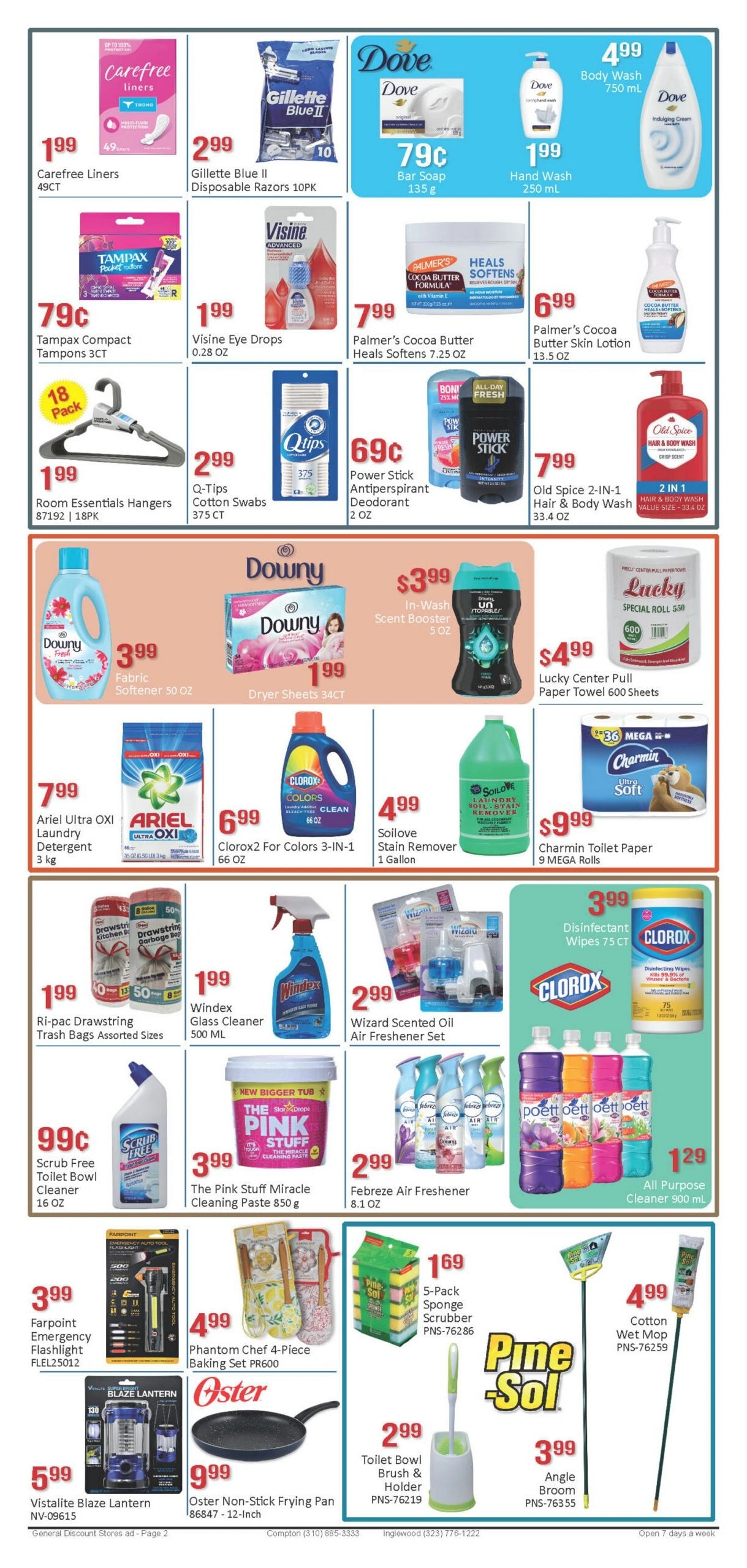 General Discount flyer page 2