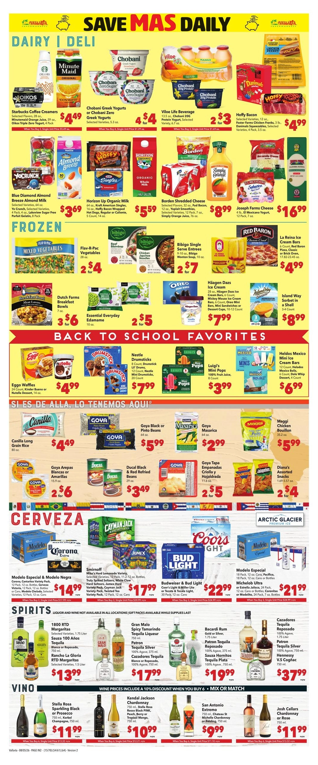 Vallarta Supermarkets flyer page 6