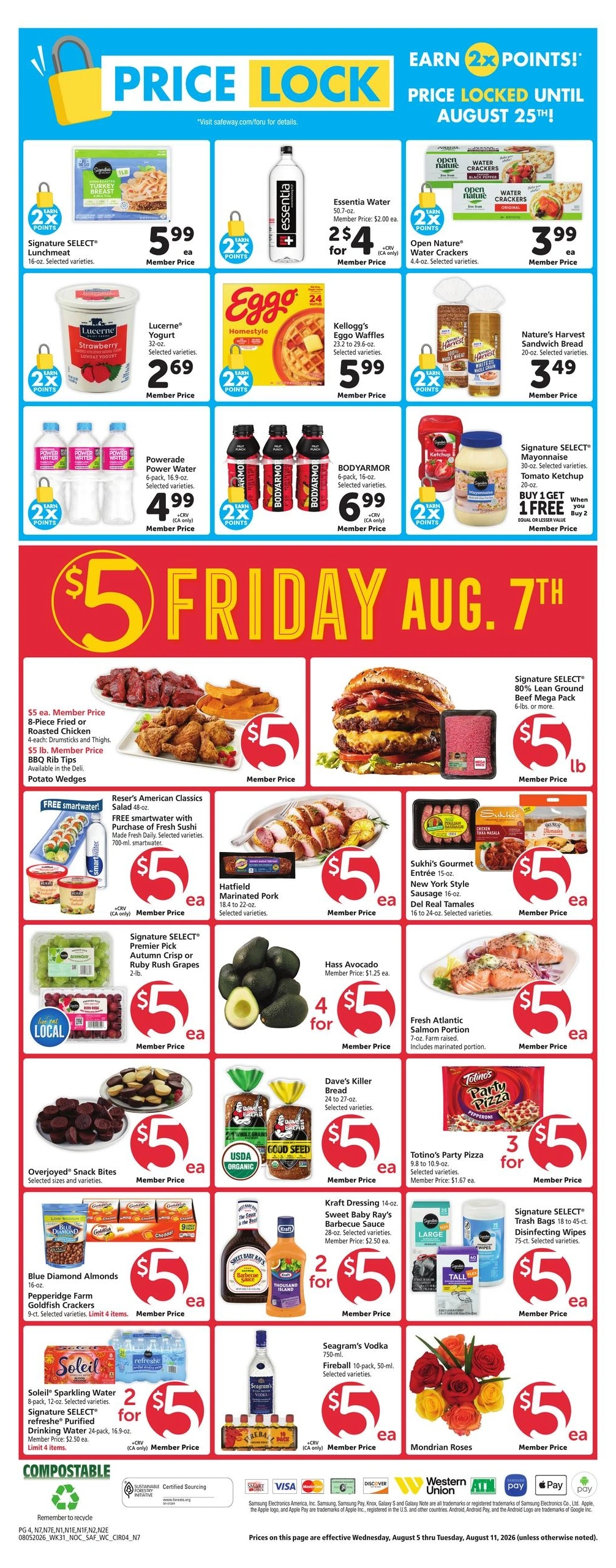 Safeway flyer page 4