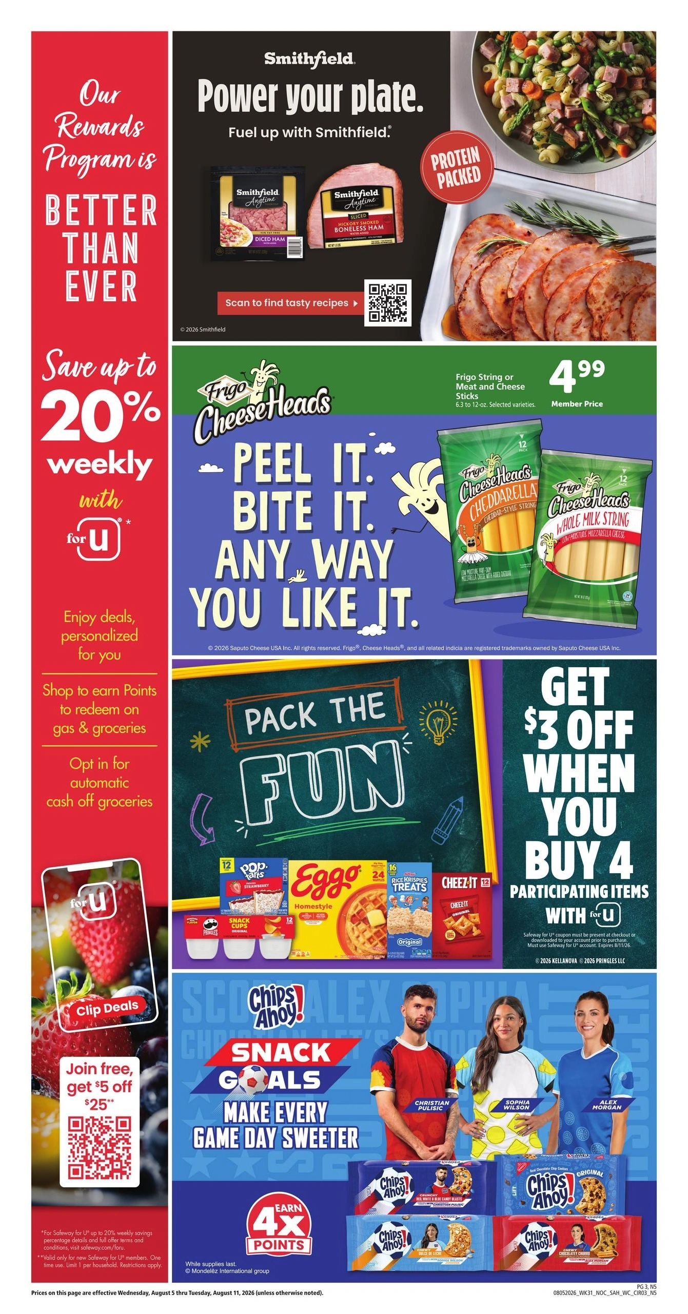 Safeway flyer page 3