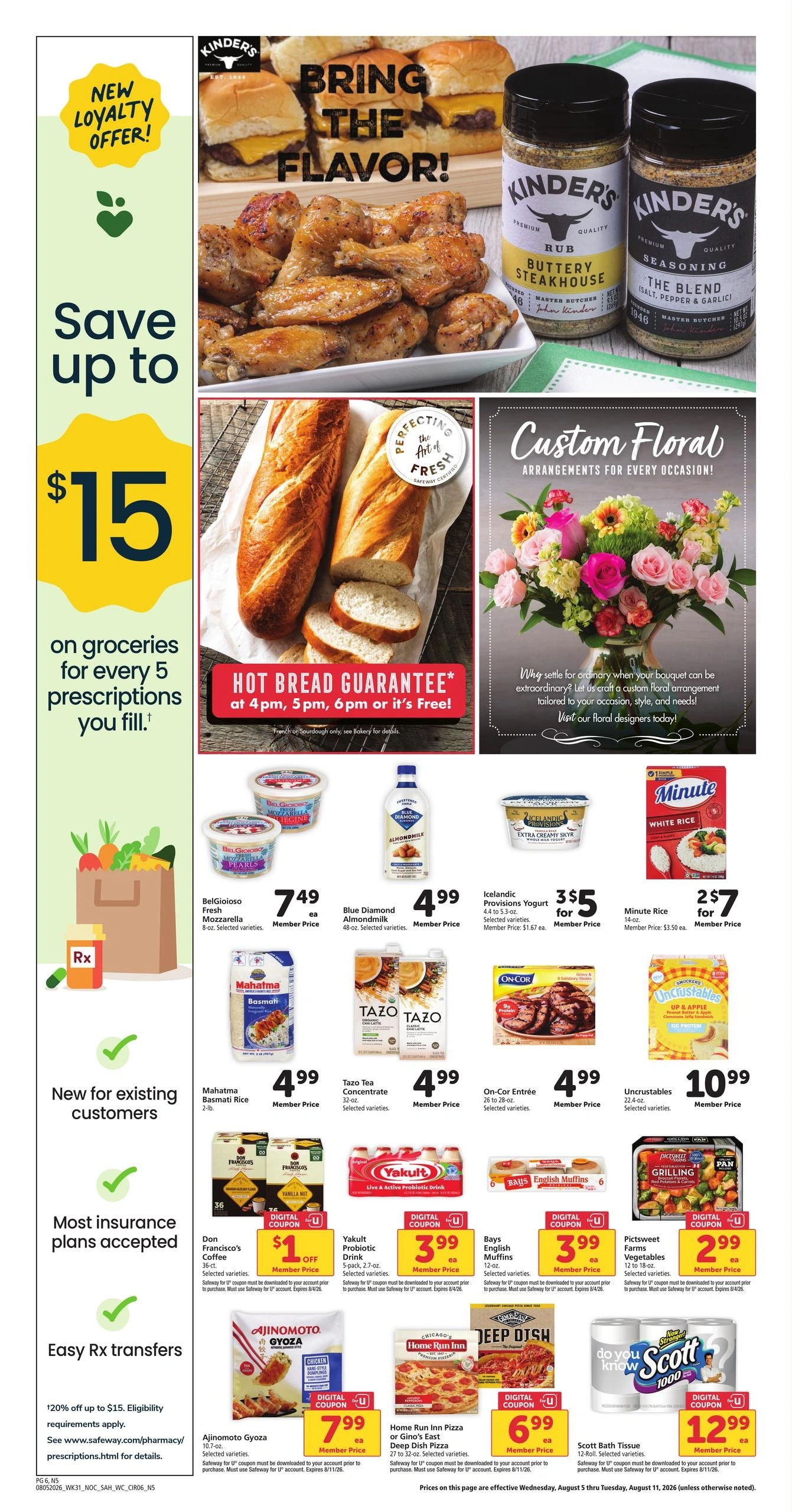 Safeway flyer page 6