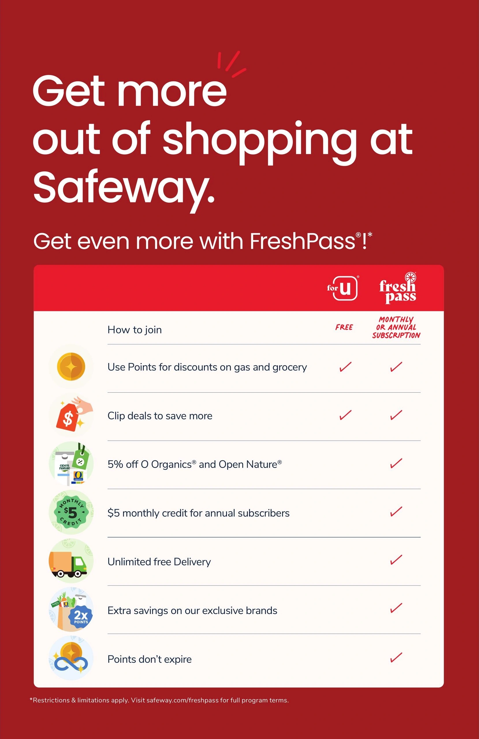 Safeway flyer page 7