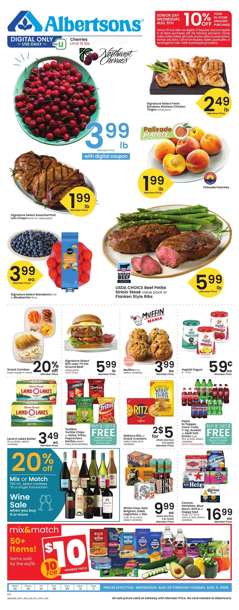 Albertsons flyer page 1
