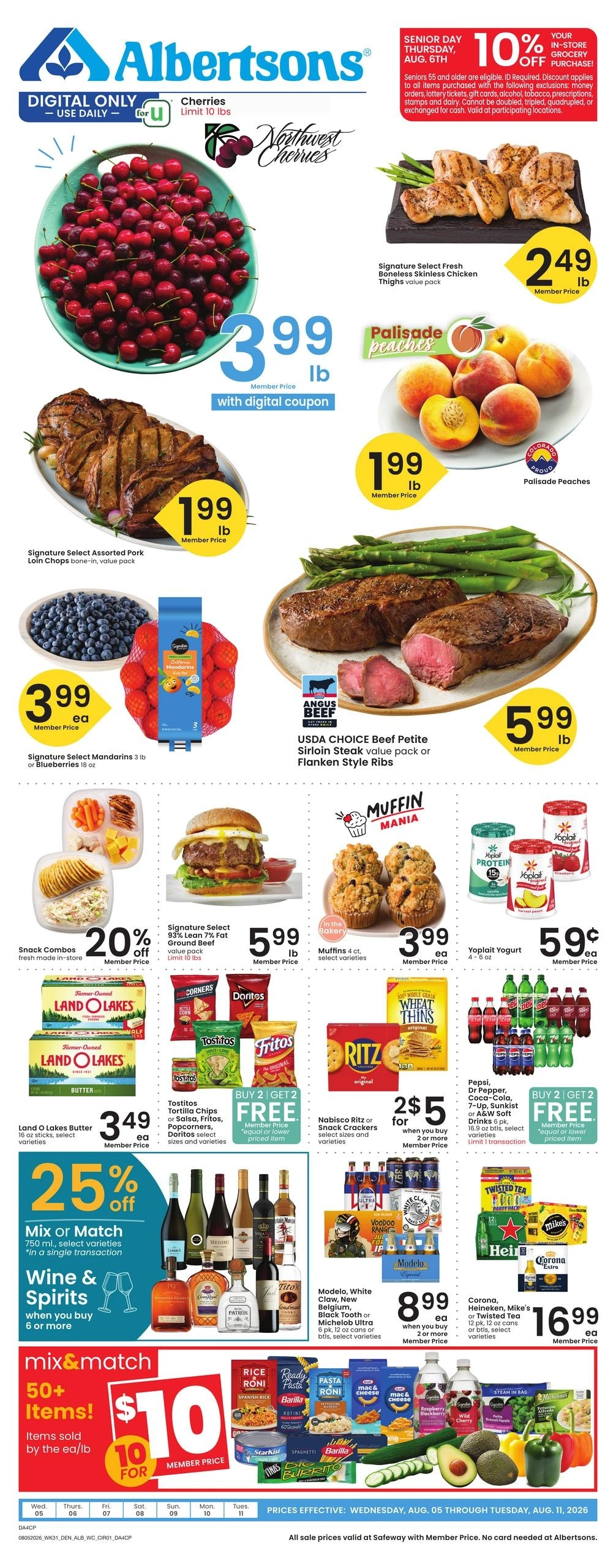 Albertsons flyer page 1
