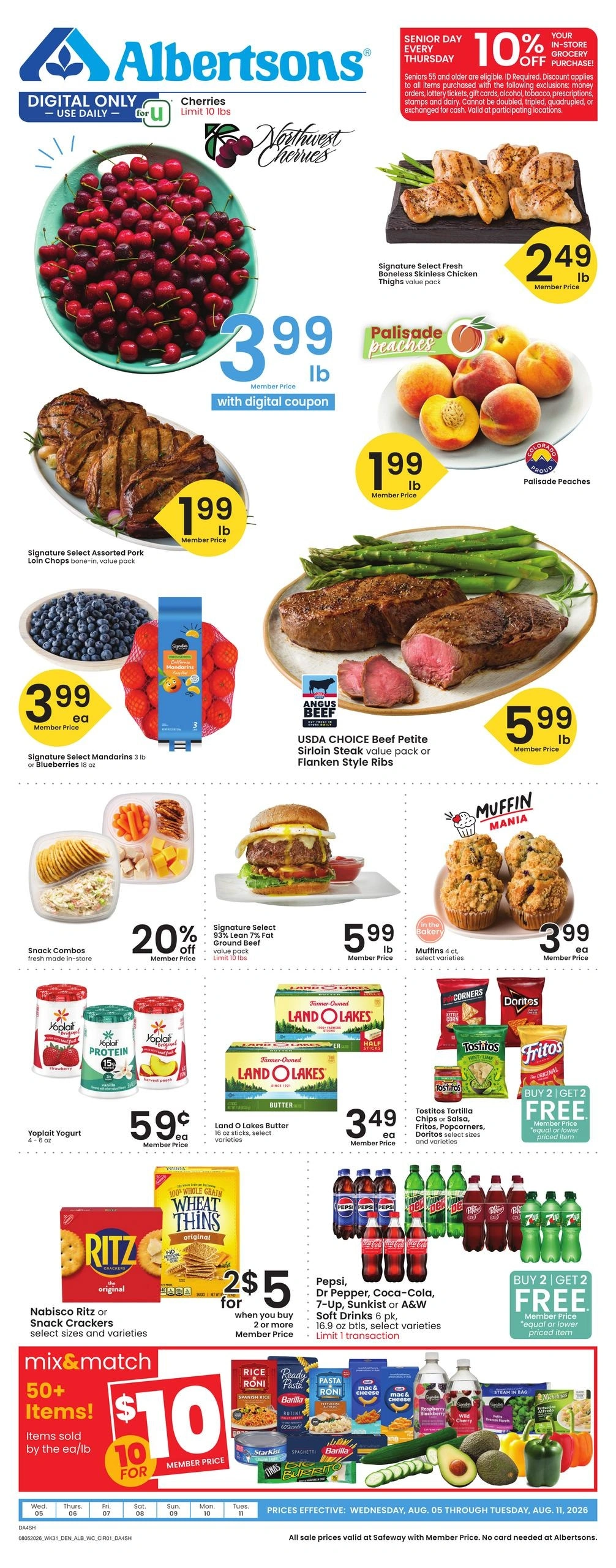 Albertsons flyer page 1