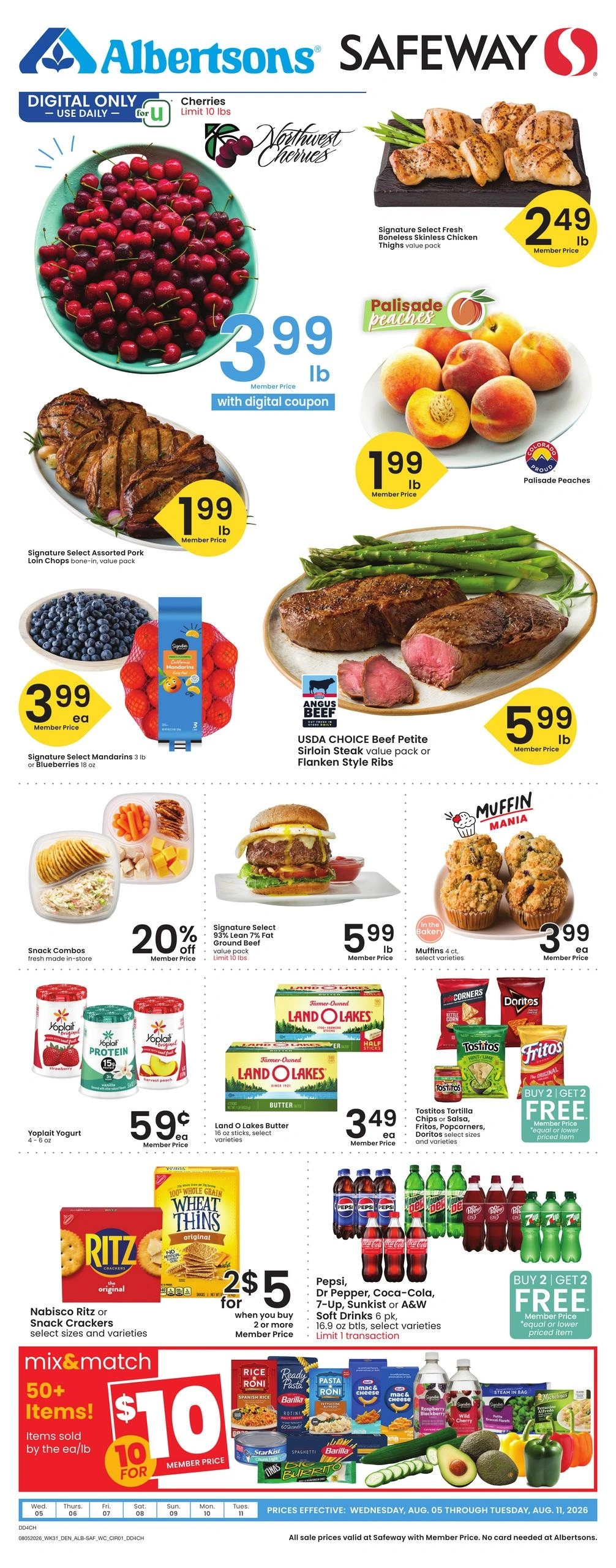 Albertsons flyer page 1