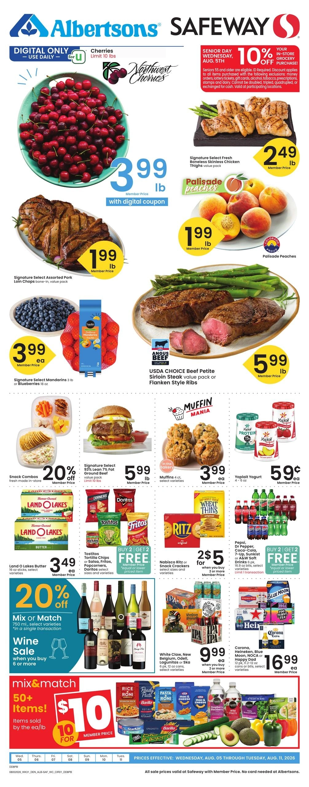 Albertsons flyer page 1