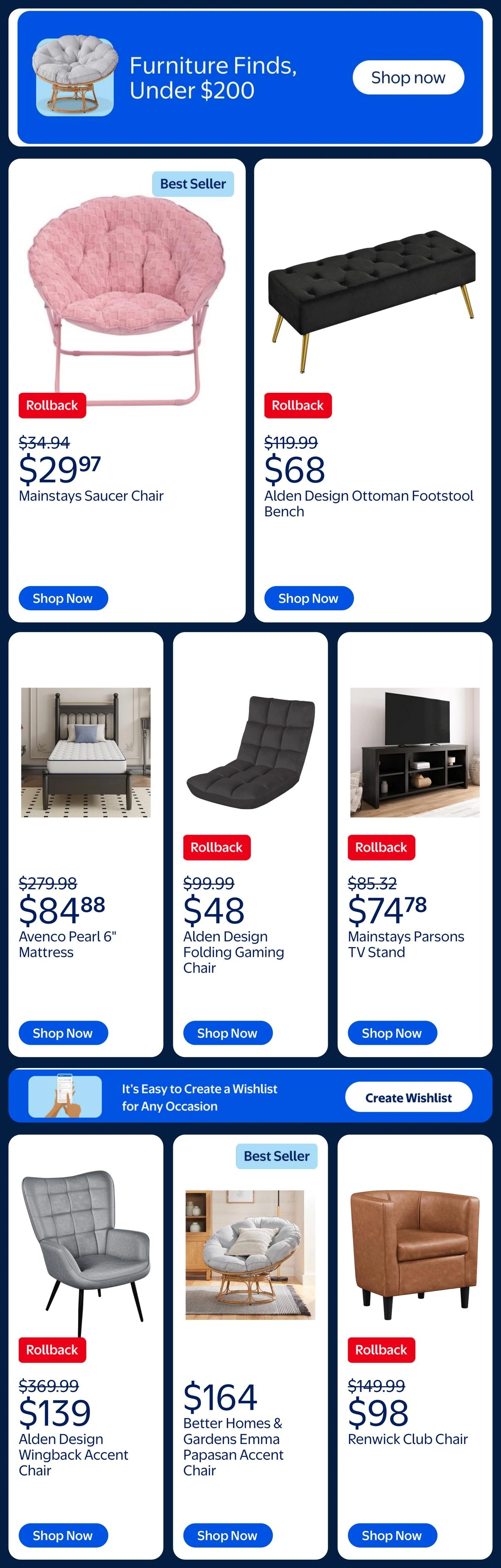 Walmart flyer page 4