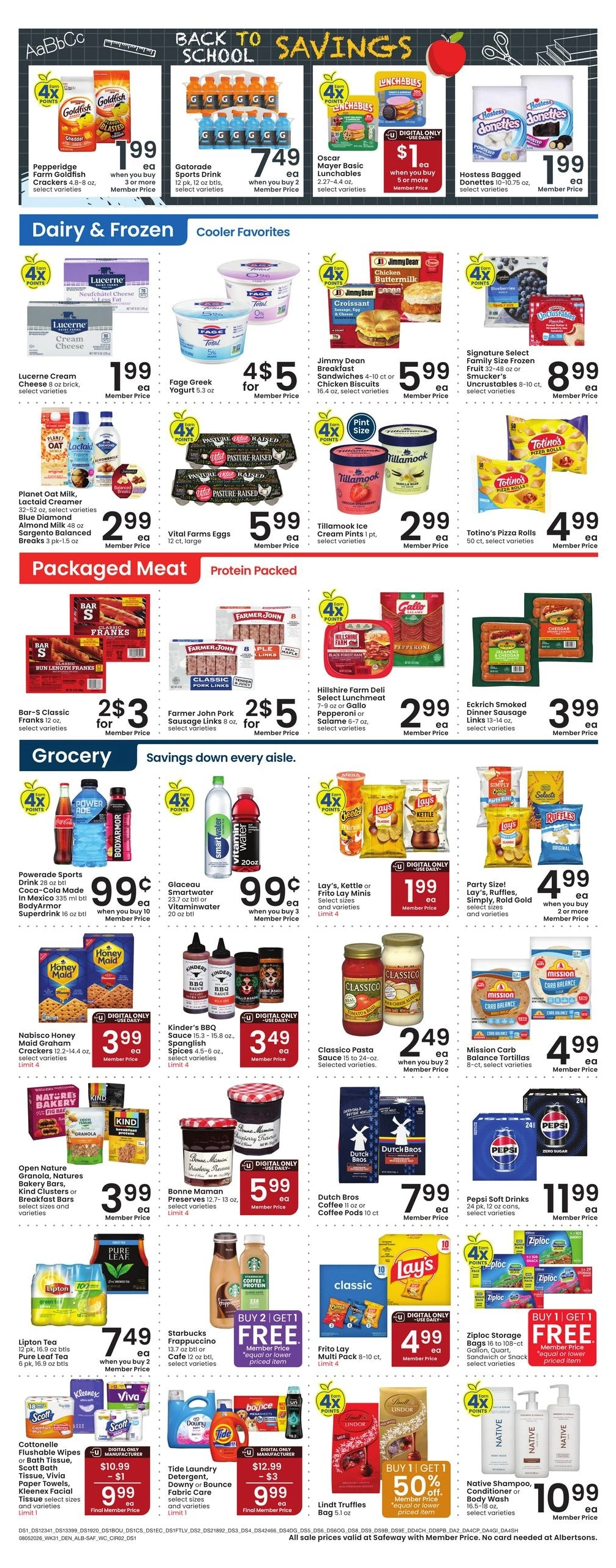 Safeway flyer page 3