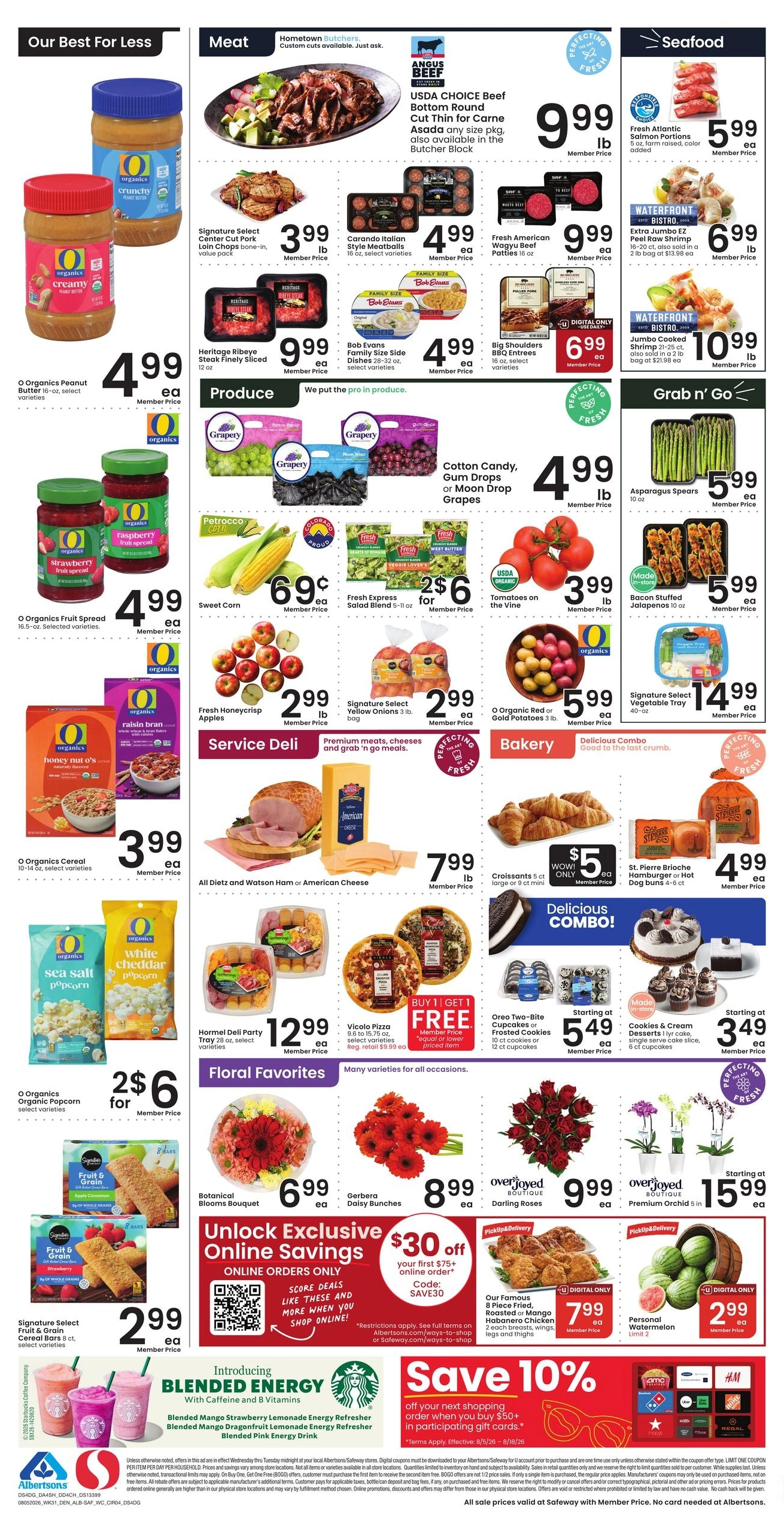 Safeway flyer page 5