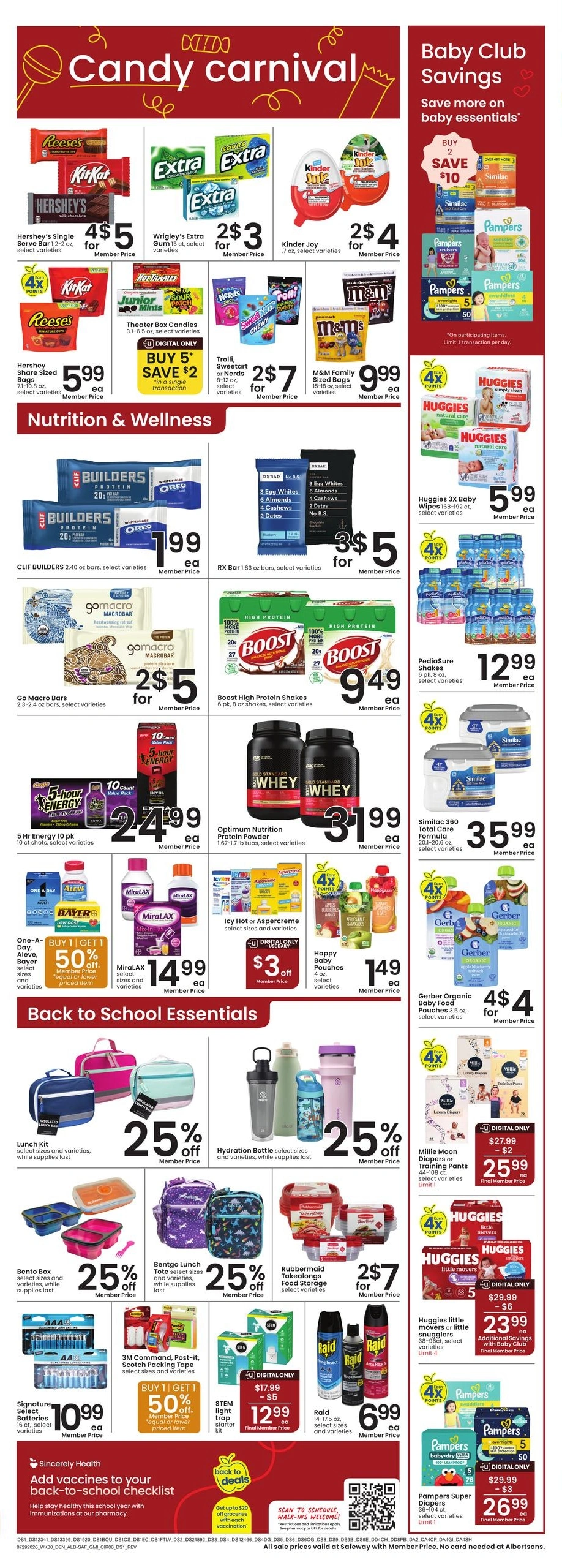 Safeway flyer page 7