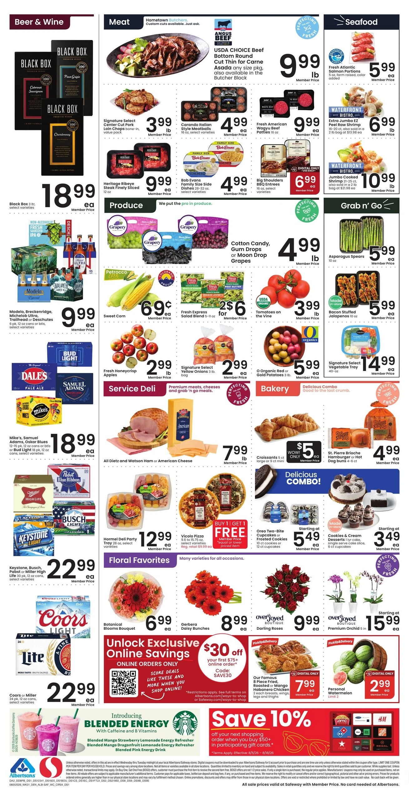 Safeway flyer page 5