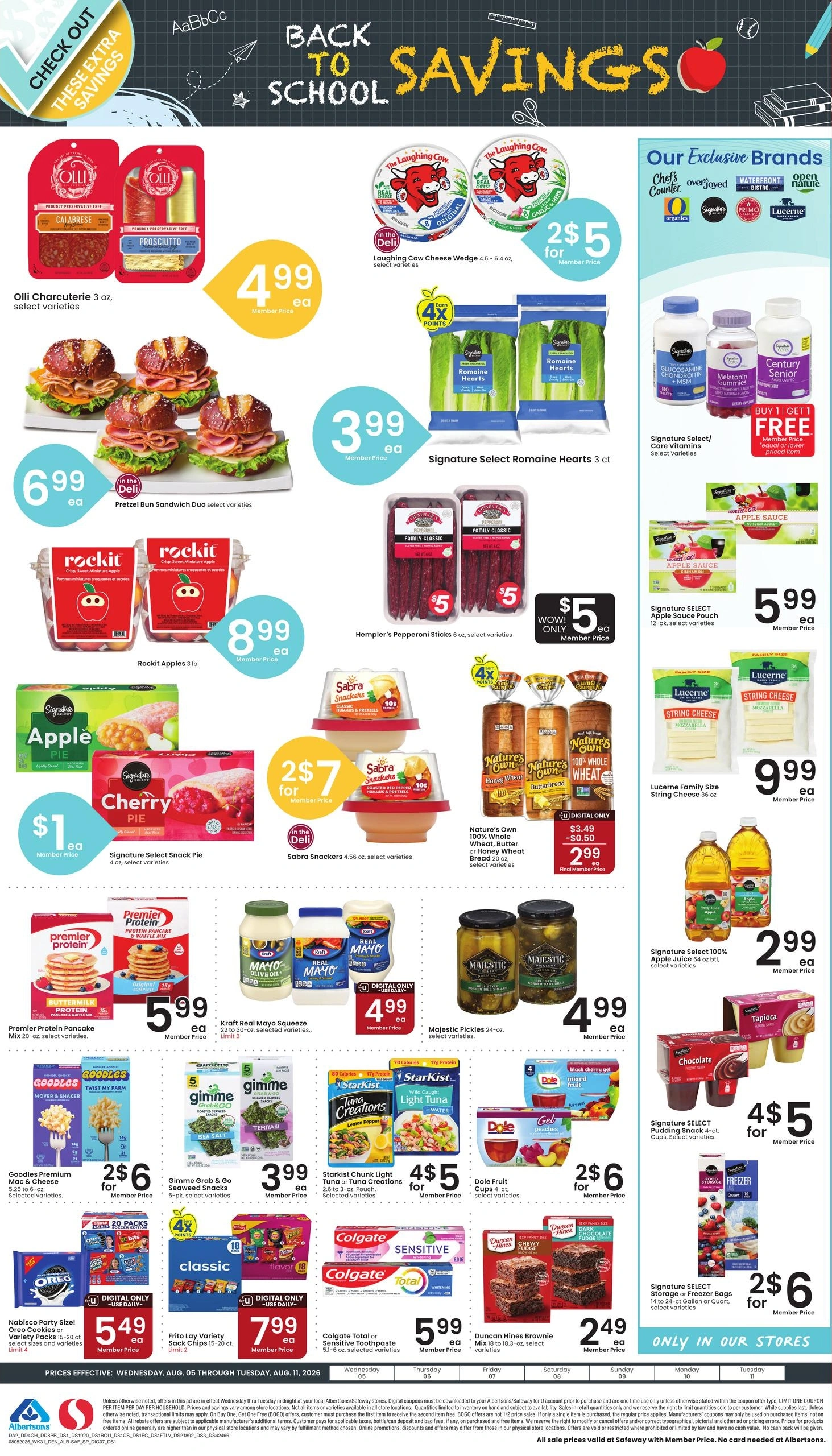 Safeway flyer page 8