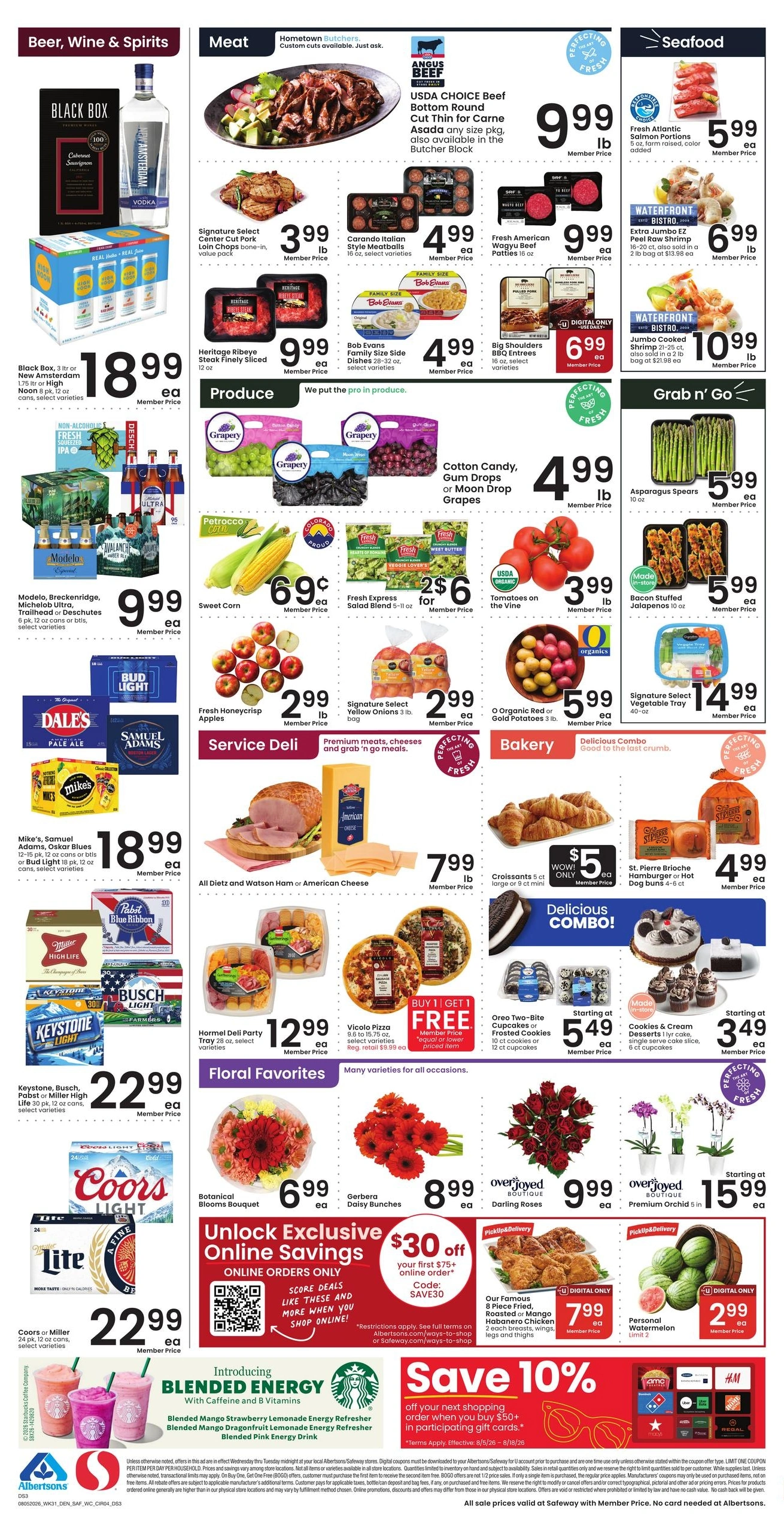Safeway flyer page 5